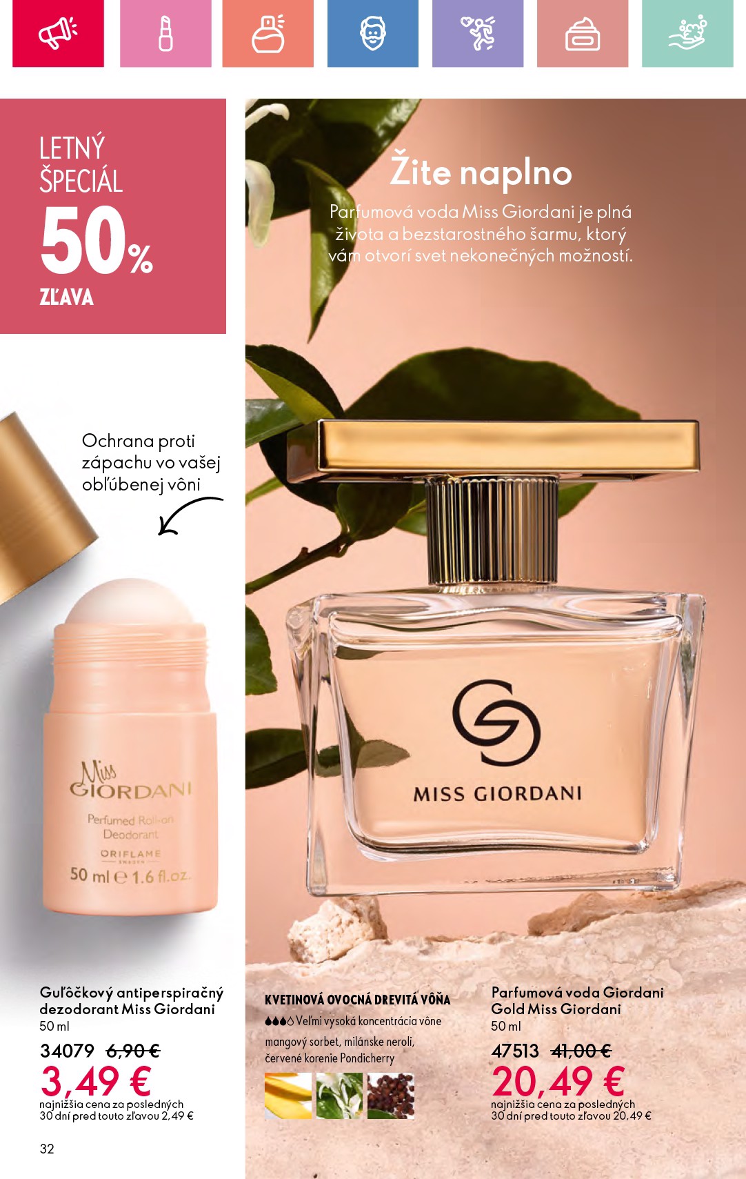 oriflame - Leták ORIFLAME platný od 15.06. do 05.07. - page: 32 oriflame - Leták ORIFLAME platný od 15.06. do 05.07. - page: 32