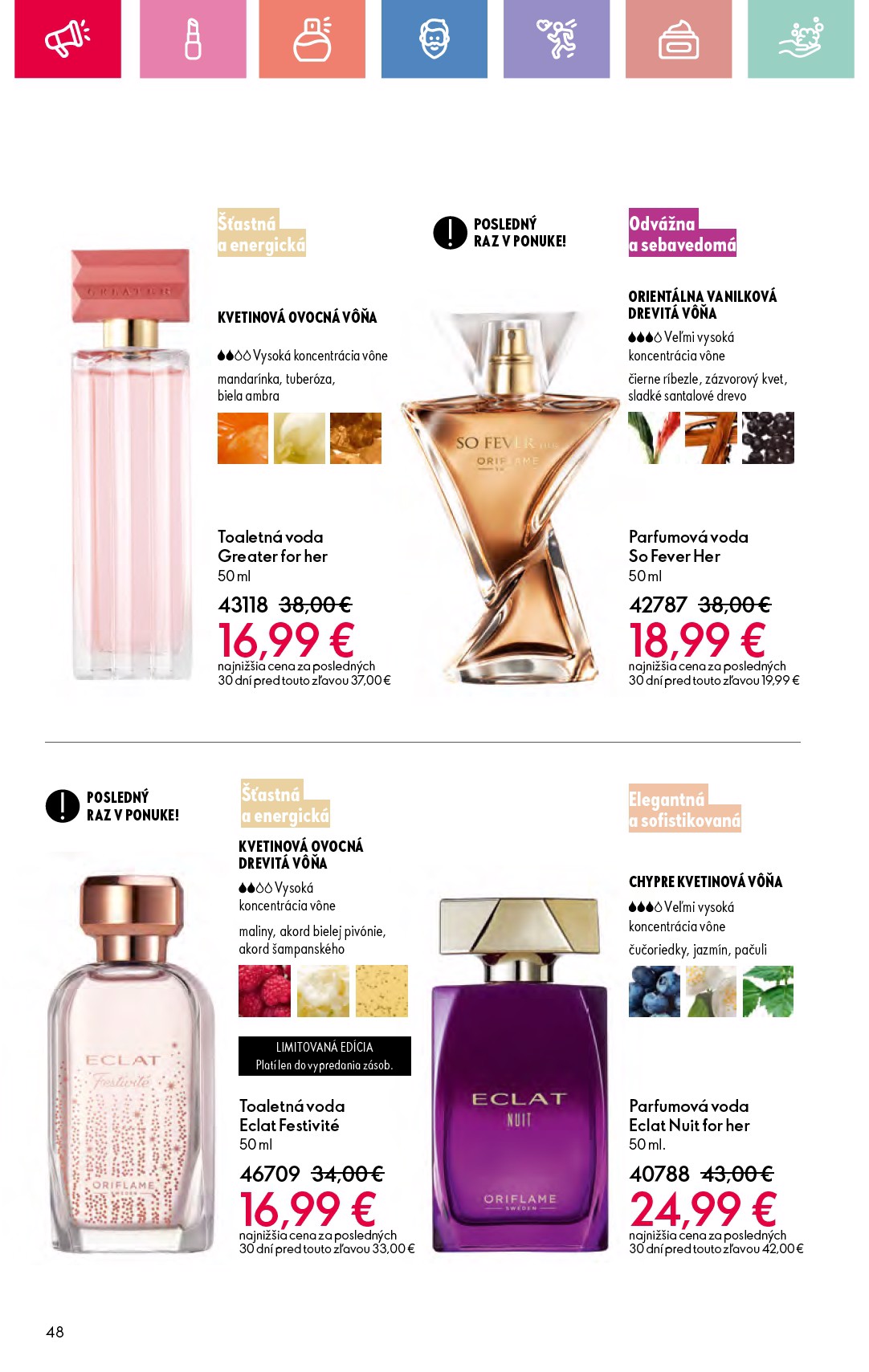 oriflame - Leták ORIFLAME platný od 15.06. do 05.07. - page: 48 oriflame - Leták ORIFLAME platný od 15.06. do 05.07. - page: 48