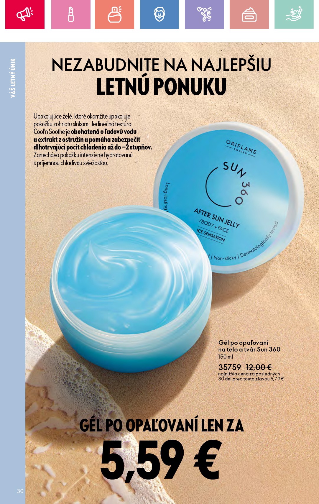 oriflame - Leták ORIFLAME platný od 15.06. do 05.07. - page: 30 oriflame - Leták ORIFLAME platný od 15.06. do 05.07. - page: 30
