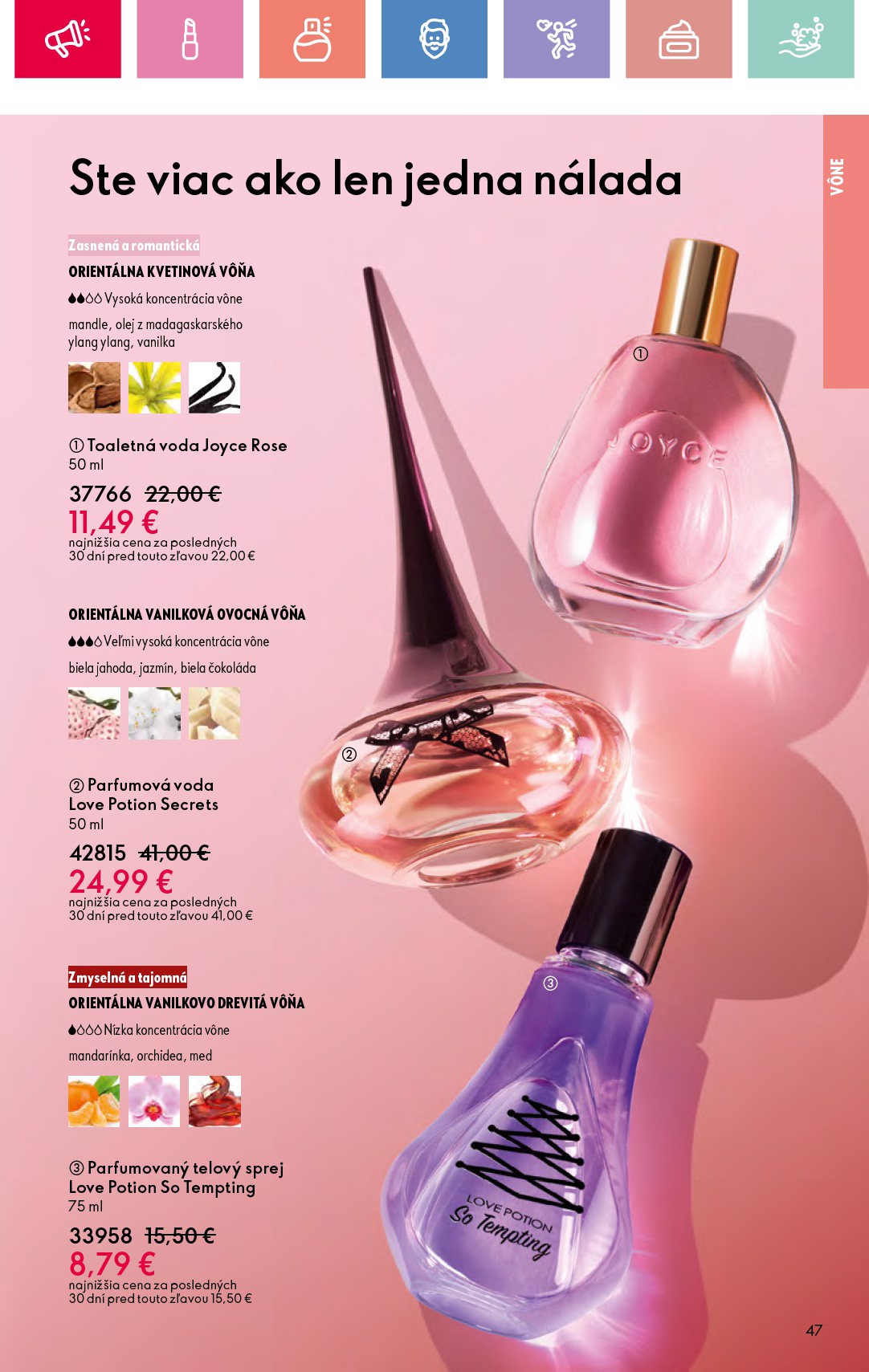 oriflame - Leták ORIFLAME platný od 27.07. do 16.08. - page: 47 oriflame - Leták ORIFLAME platný od 27.07. do 16.08. - page: 47