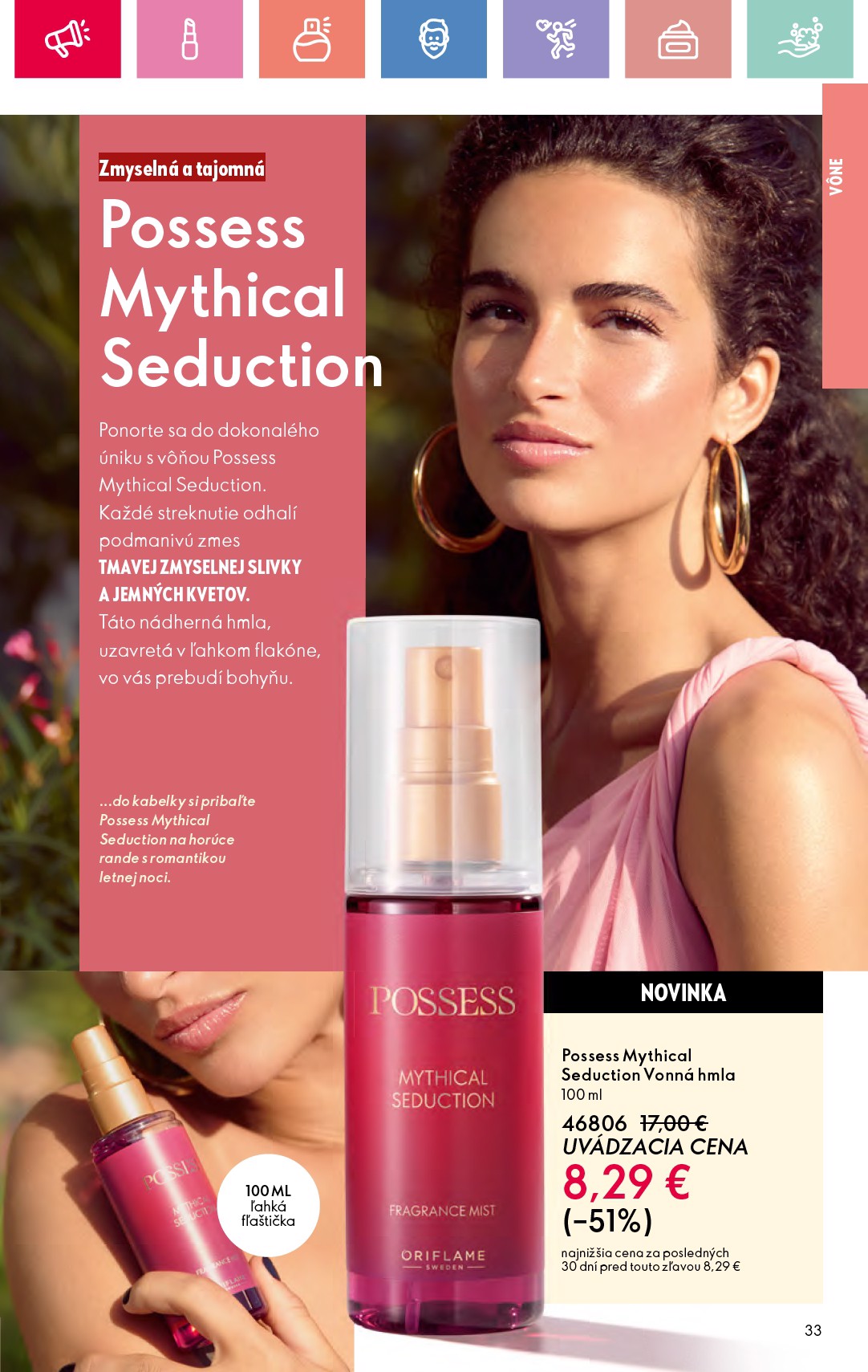 oriflame - Leták ORIFLAME platný od 27.07. do 16.08. - page: 33 oriflame - Leták ORIFLAME platný od 27.07. do 16.08. - page: 33