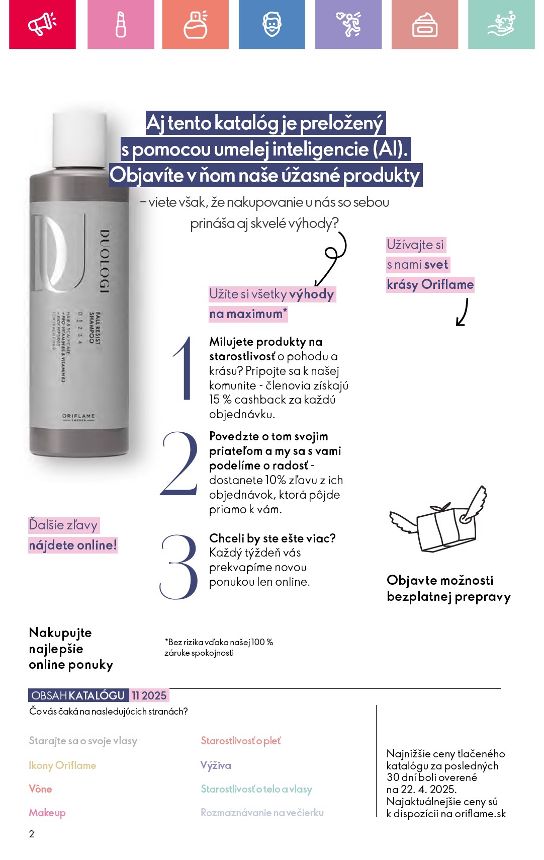oriflame - Leták ORIFLAME platný od 27.07. do 16.08. - page: 2 oriflame - Leták ORIFLAME platný od 27.07. do 16.08. - page: 2