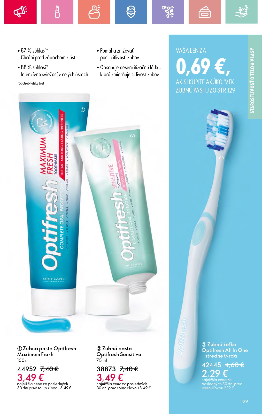 oriflame - Leták ORIFLAME platný od 27.07. do 16.08. - page: 129 oriflame - Leták ORIFLAME platný od 27.07. do 16.08. - page: 129