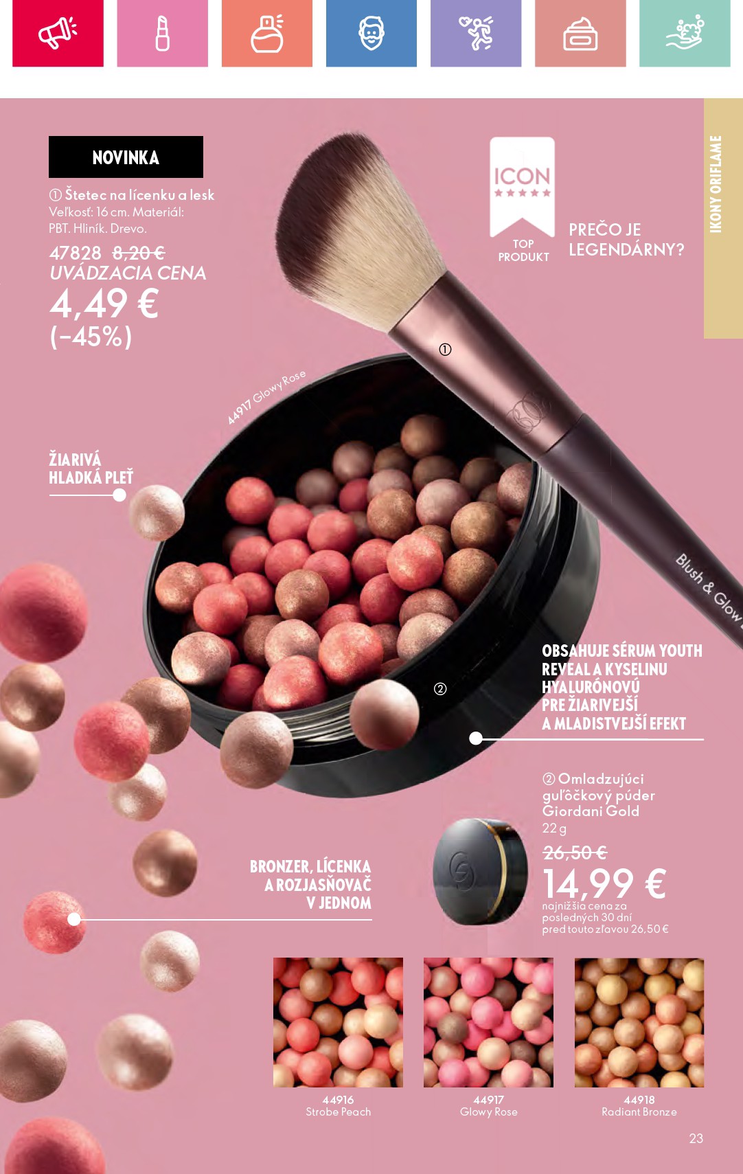 oriflame - Leták ORIFLAME platný od 27.07. do 16.08. - page: 23 oriflame - Leták ORIFLAME platný od 27.07. do 16.08. - page: 23