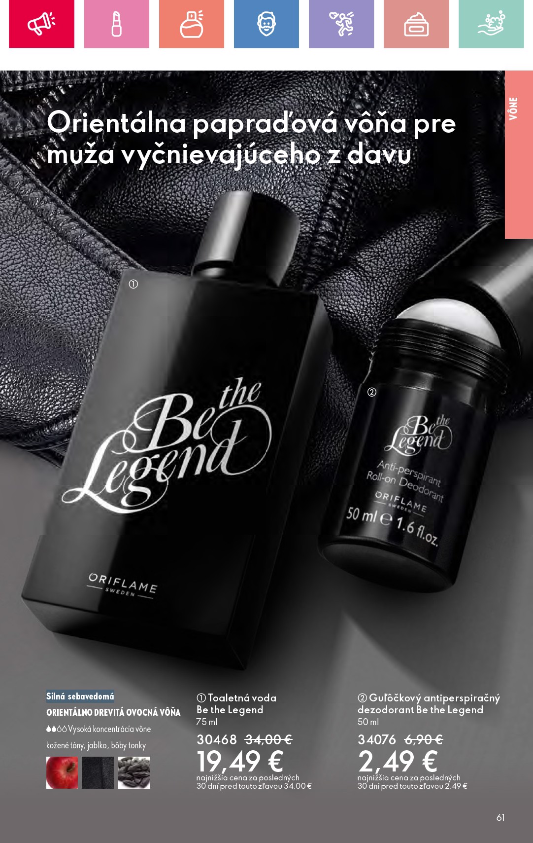 oriflame - Leták ORIFLAME platný od 27.07. do 16.08. - page: 61 oriflame - Leták ORIFLAME platný od 27.07. do 16.08. - page: 61