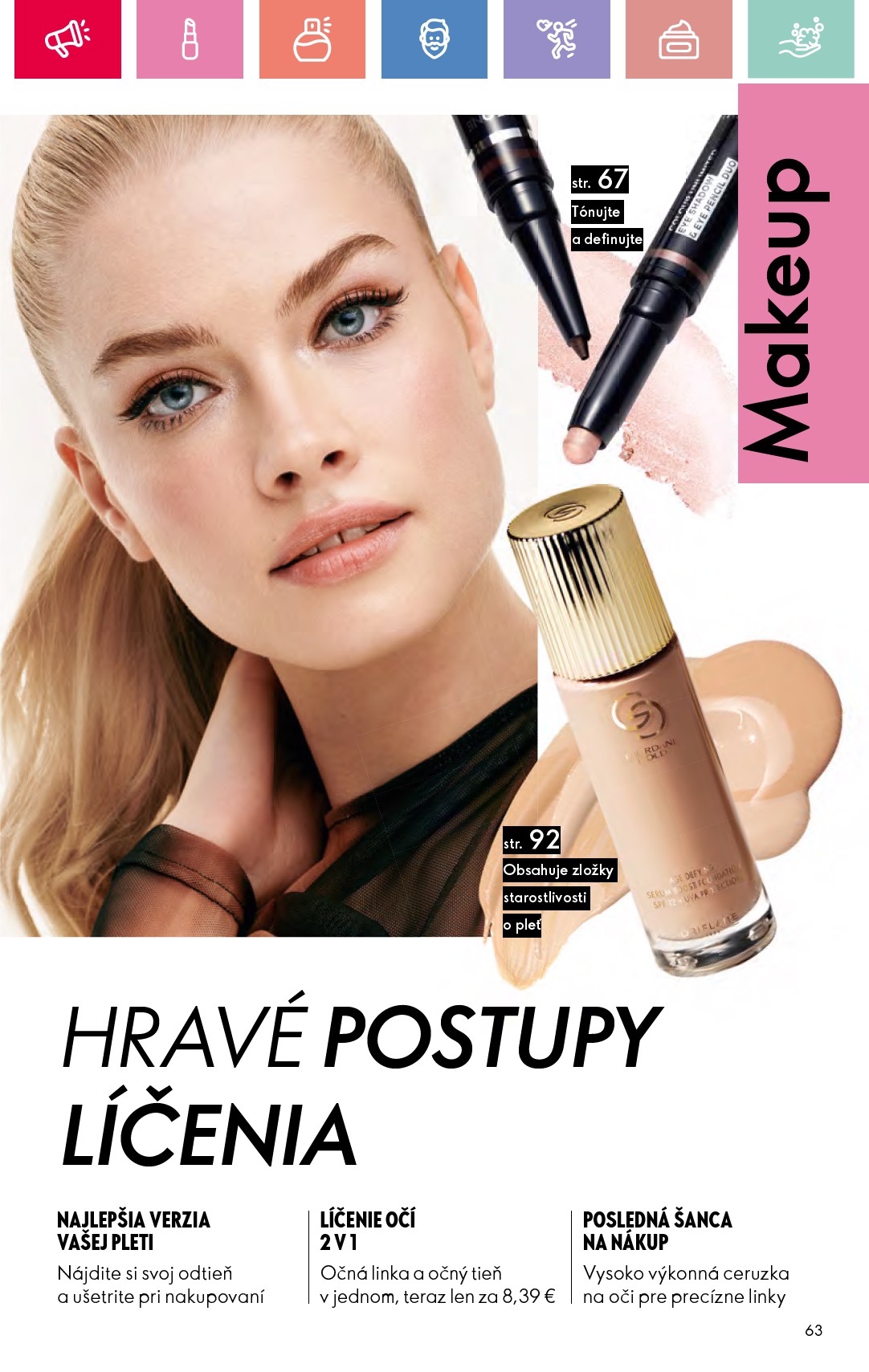 oriflame - Leták ORIFLAME platný od 27.07. do 16.08. - page: 63 oriflame - Leták ORIFLAME platný od 27.07. do 16.08. - page: 63