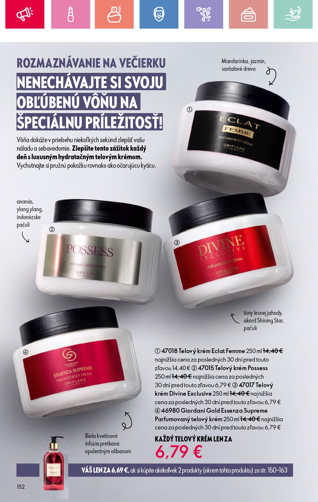 oriflame - Leták ORIFLAME platný od 27.07. do 16.08. - page: 152 oriflame - Leták ORIFLAME platný od 27.07. do 16.08. - page: 152