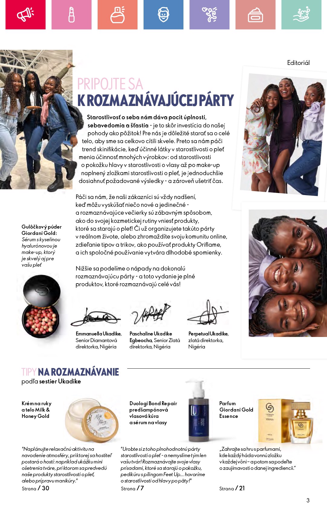 oriflame - Leták ORIFLAME platný od 27.07. do 16.08. - page: 3 oriflame - Leták ORIFLAME platný od 27.07. do 16.08. - page: 3