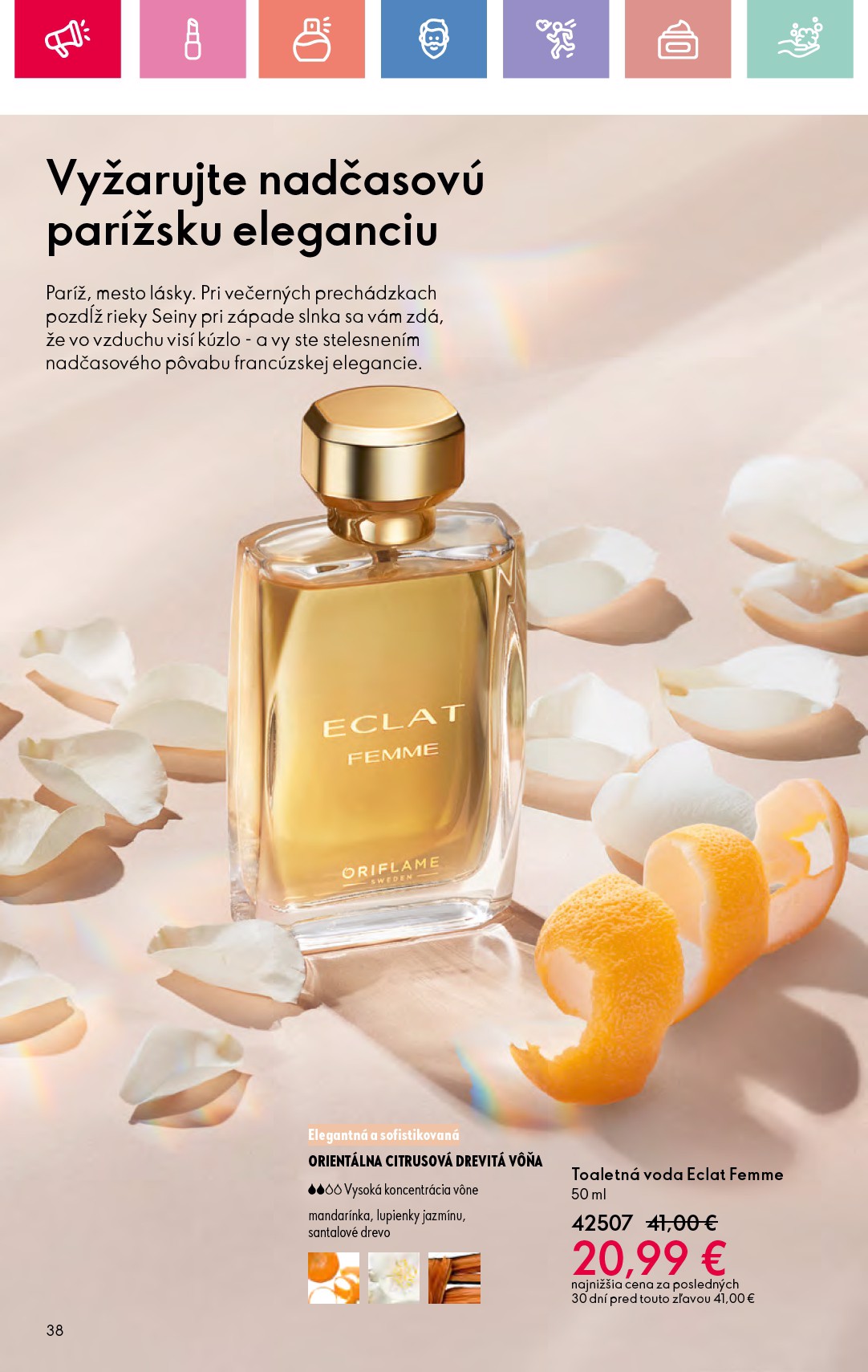 oriflame - Leták ORIFLAME platný od 27.07. do 16.08. - page: 38 oriflame - Leták ORIFLAME platný od 27.07. do 16.08. - page: 38