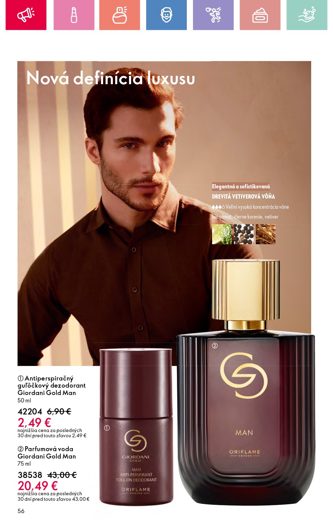 oriflame - Leták ORIFLAME platný od 27.07. do 16.08. - page: 56 oriflame - Leták ORIFLAME platný od 27.07. do 16.08. - page: 56