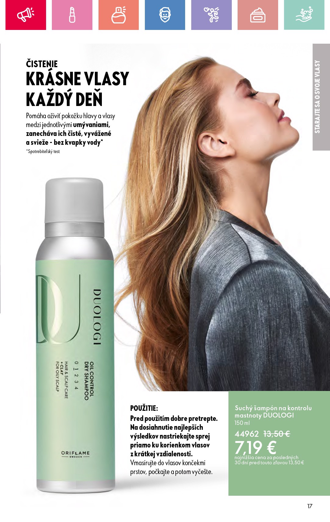 oriflame - Leták ORIFLAME platný od 27.07. do 16.08. - page: 17 oriflame - Leták ORIFLAME platný od 27.07. do 16.08. - page: 17