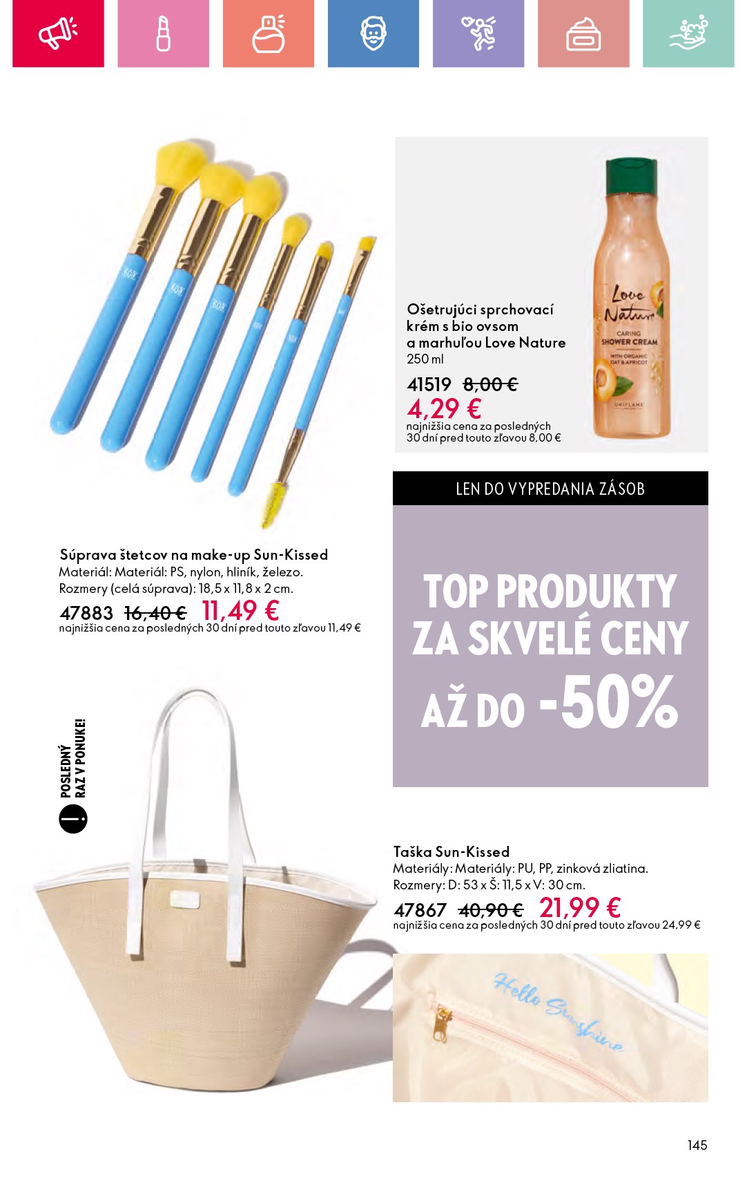 oriflame - Leták ORIFLAME platný od 27.07. do 16.08. - page: 145 oriflame - Leták ORIFLAME platný od 27.07. do 16.08. - page: 145