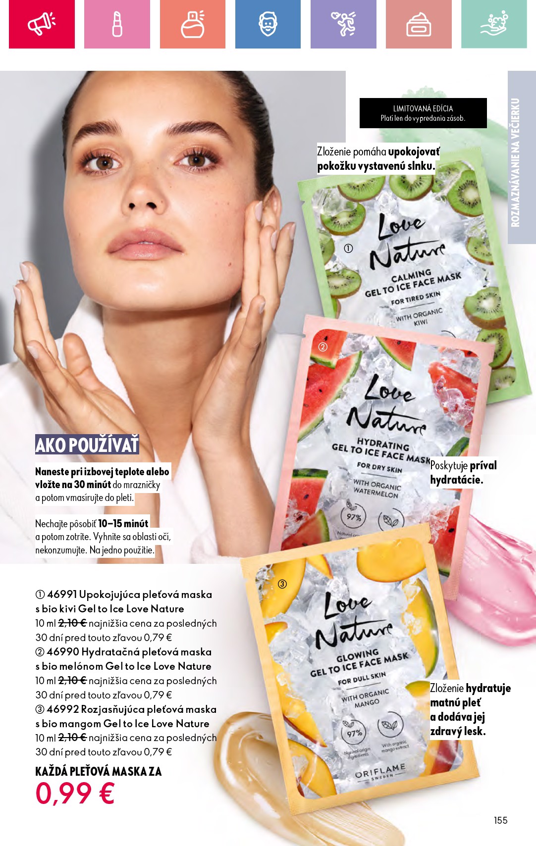 oriflame - Leták ORIFLAME platný od 27.07. do 16.08. - page: 155 oriflame - Leták ORIFLAME platný od 27.07. do 16.08. - page: 155
