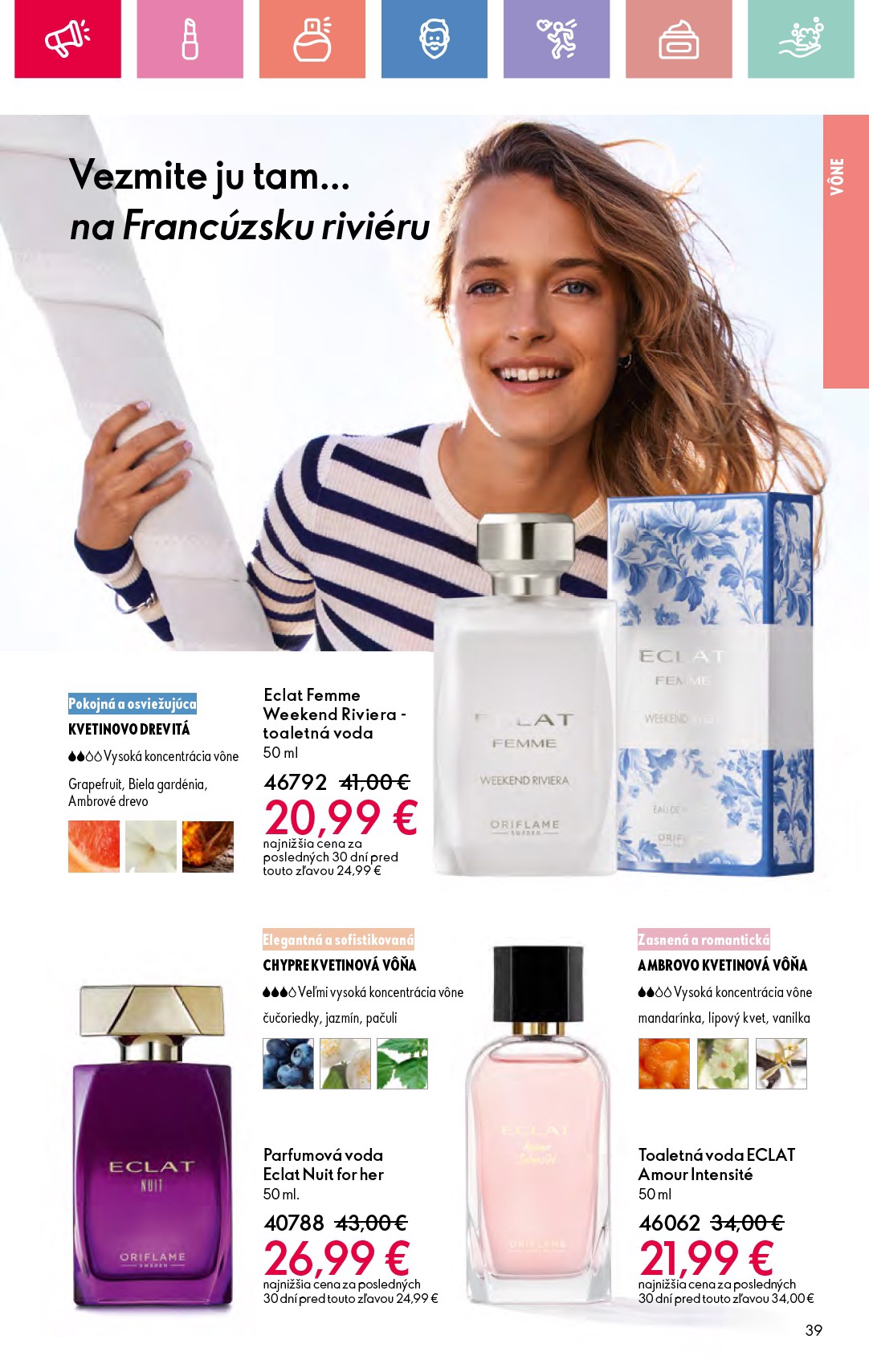 oriflame - Leták ORIFLAME platný od 27.07. do 16.08. - page: 39 oriflame - Leták ORIFLAME platný od 27.07. do 16.08. - page: 39
