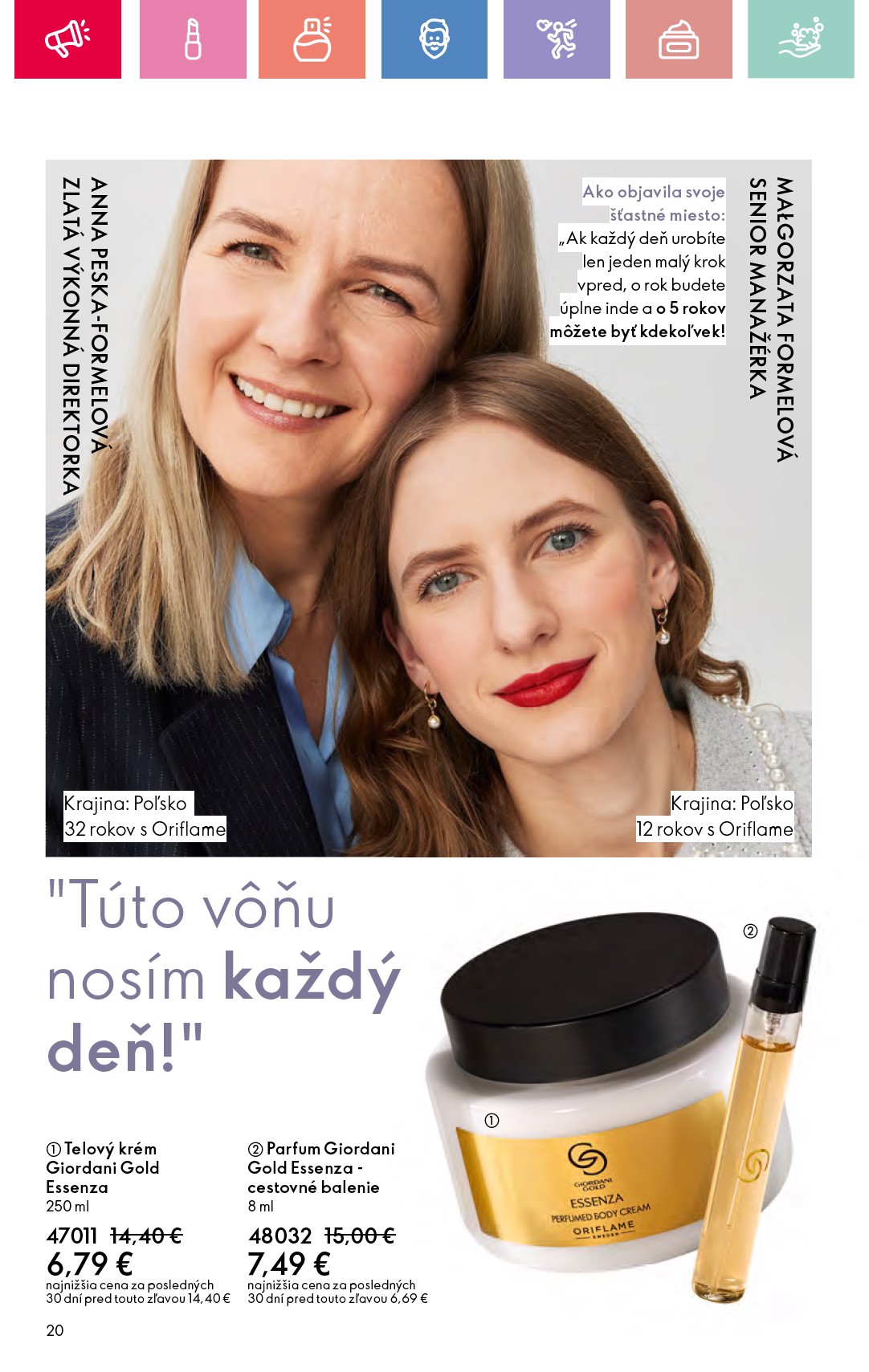 oriflame - Leták ORIFLAME platný od 27.07. do 16.08. - page: 20 oriflame - Leták ORIFLAME platný od 27.07. do 16.08. - page: 20