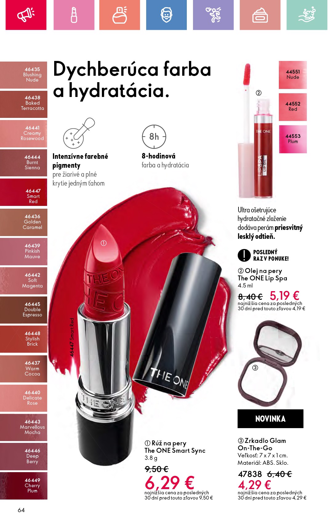 oriflame - Leták ORIFLAME platný od 17.08. do 06.09. - page: 64