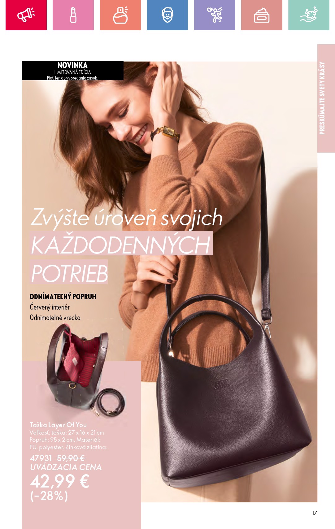 oriflame - Leták ORIFLAME platný od 17.08. do 06.09. - page: 17