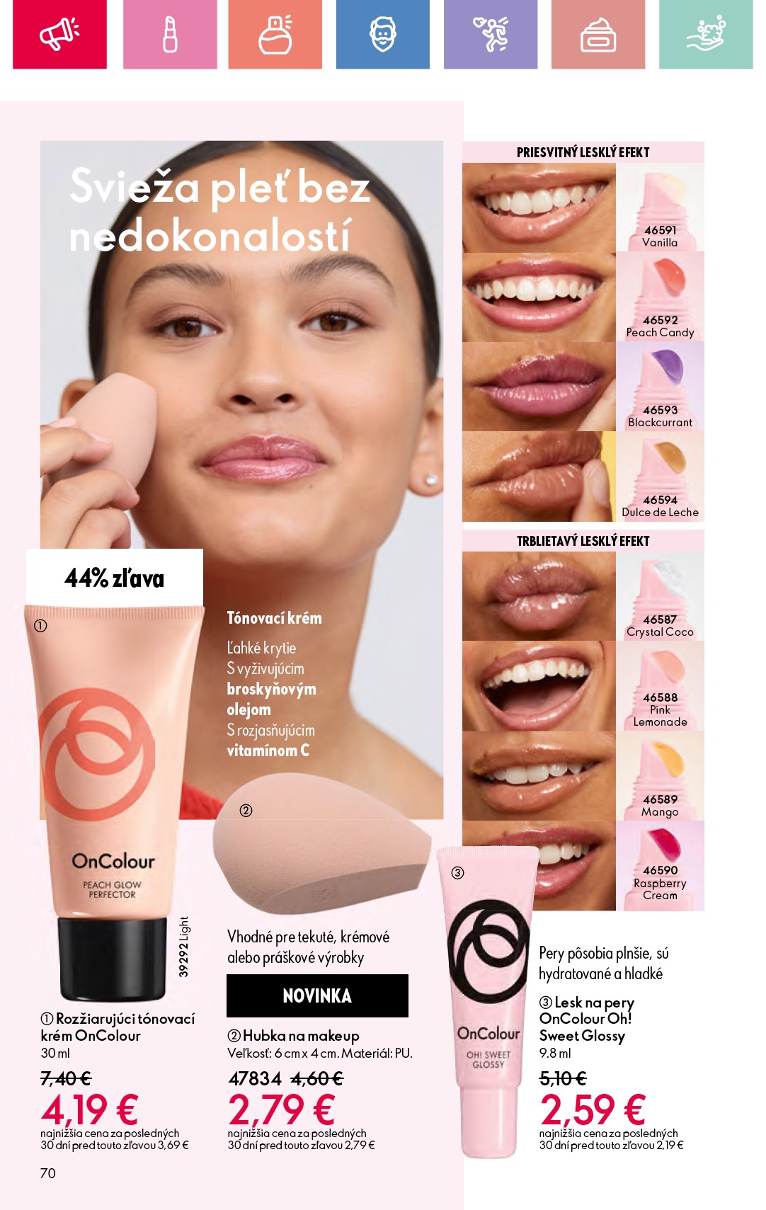 oriflame - Leták ORIFLAME platný od 17.08. do 06.09. - page: 70