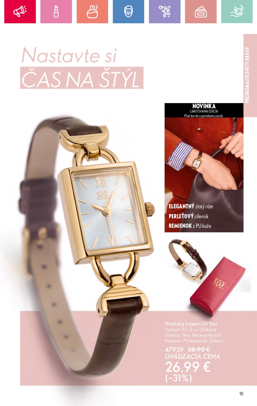 oriflame - Leták ORIFLAME platný od 17.08. do 06.09. - page: 15