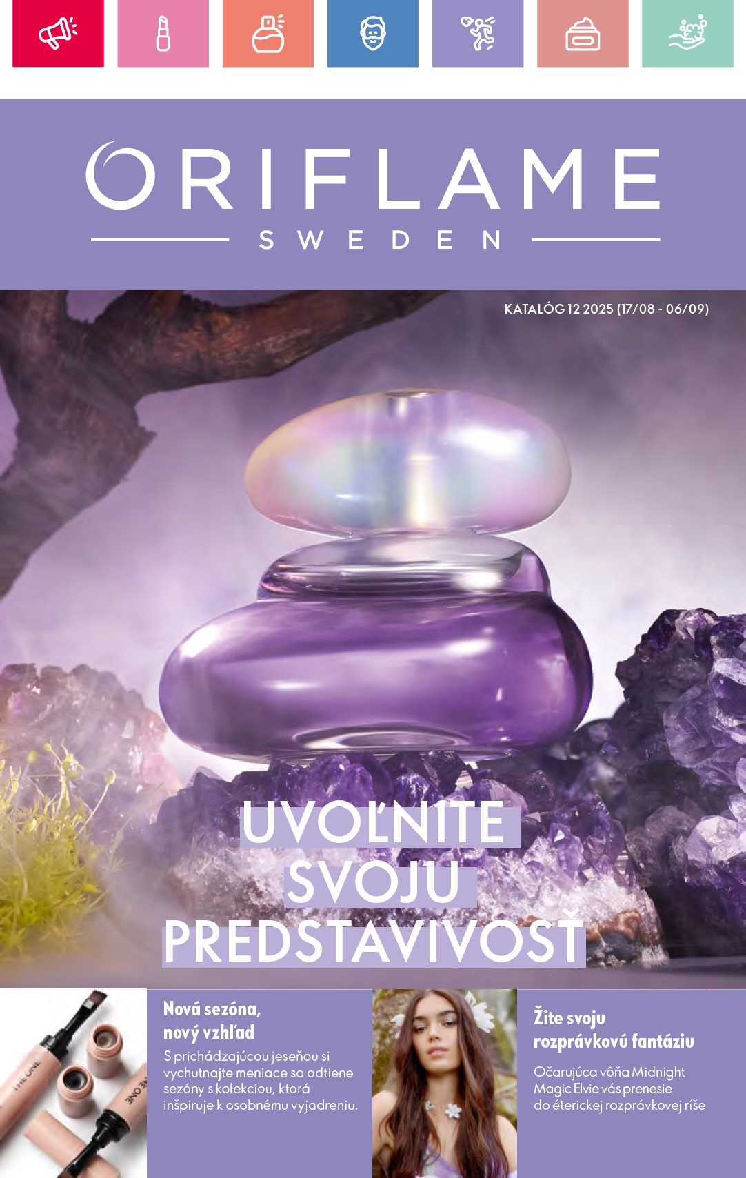 oriflame - Leták ORIFLAME platný od 17.08. do 06.09.