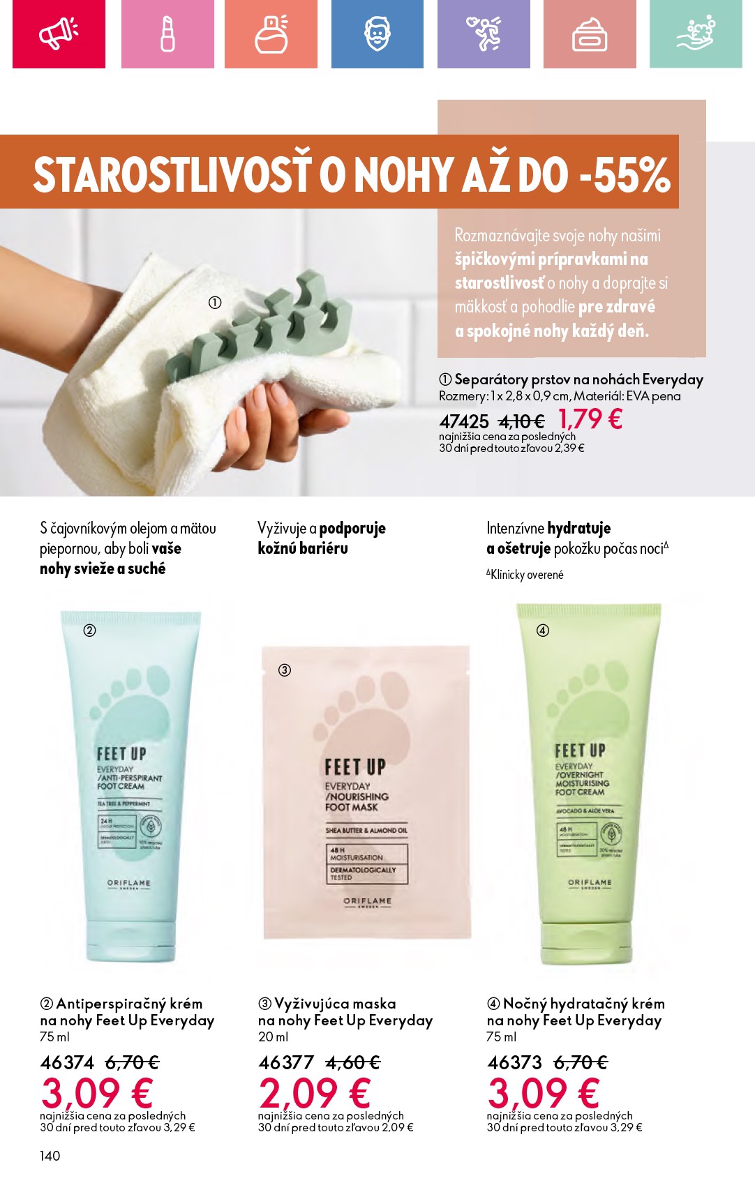 oriflame - Leták ORIFLAME platný od 17.08. do 06.09. - page: 140