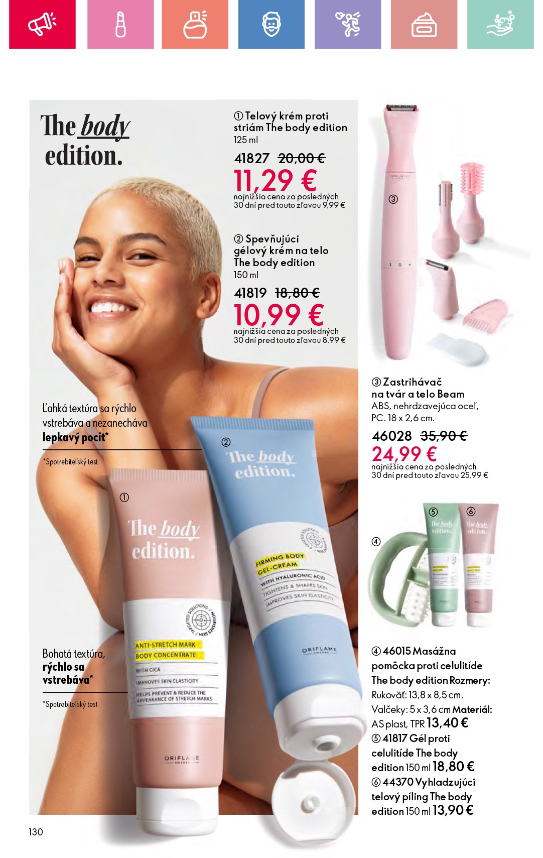 oriflame - Leták ORIFLAME platný od 17.08. do 06.09. - page: 130
