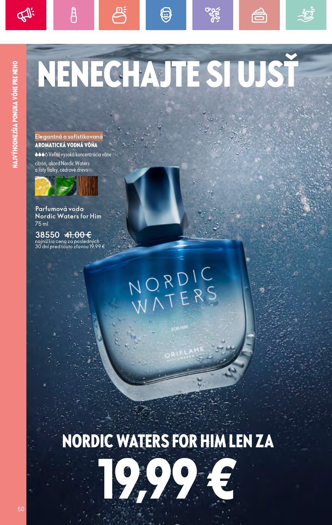 oriflame - Leták ORIFLAME platný od 17.08. do 06.09. - page: 50