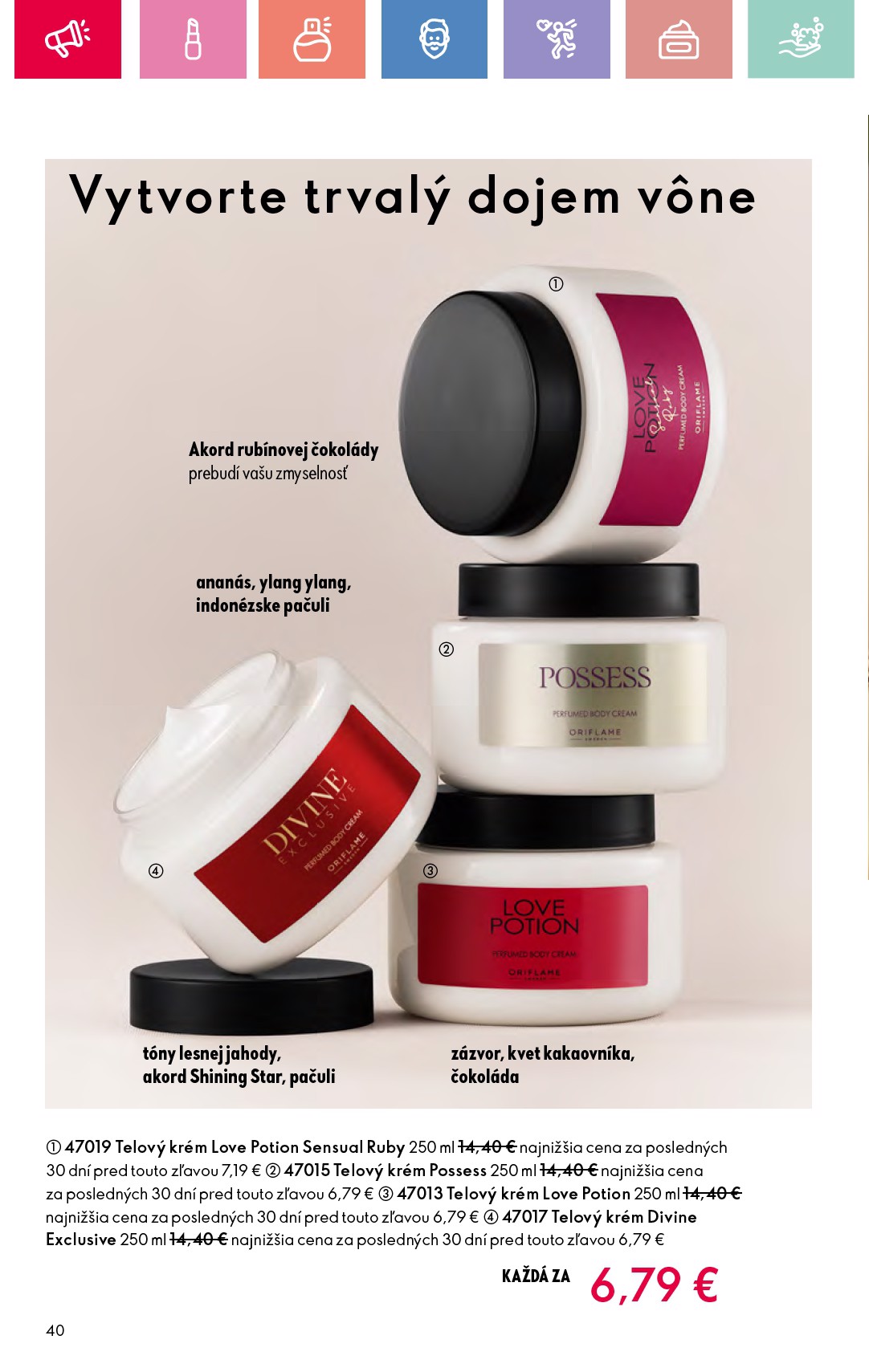 oriflame - Leták ORIFLAME platný od 17.08. do 06.09. - page: 40