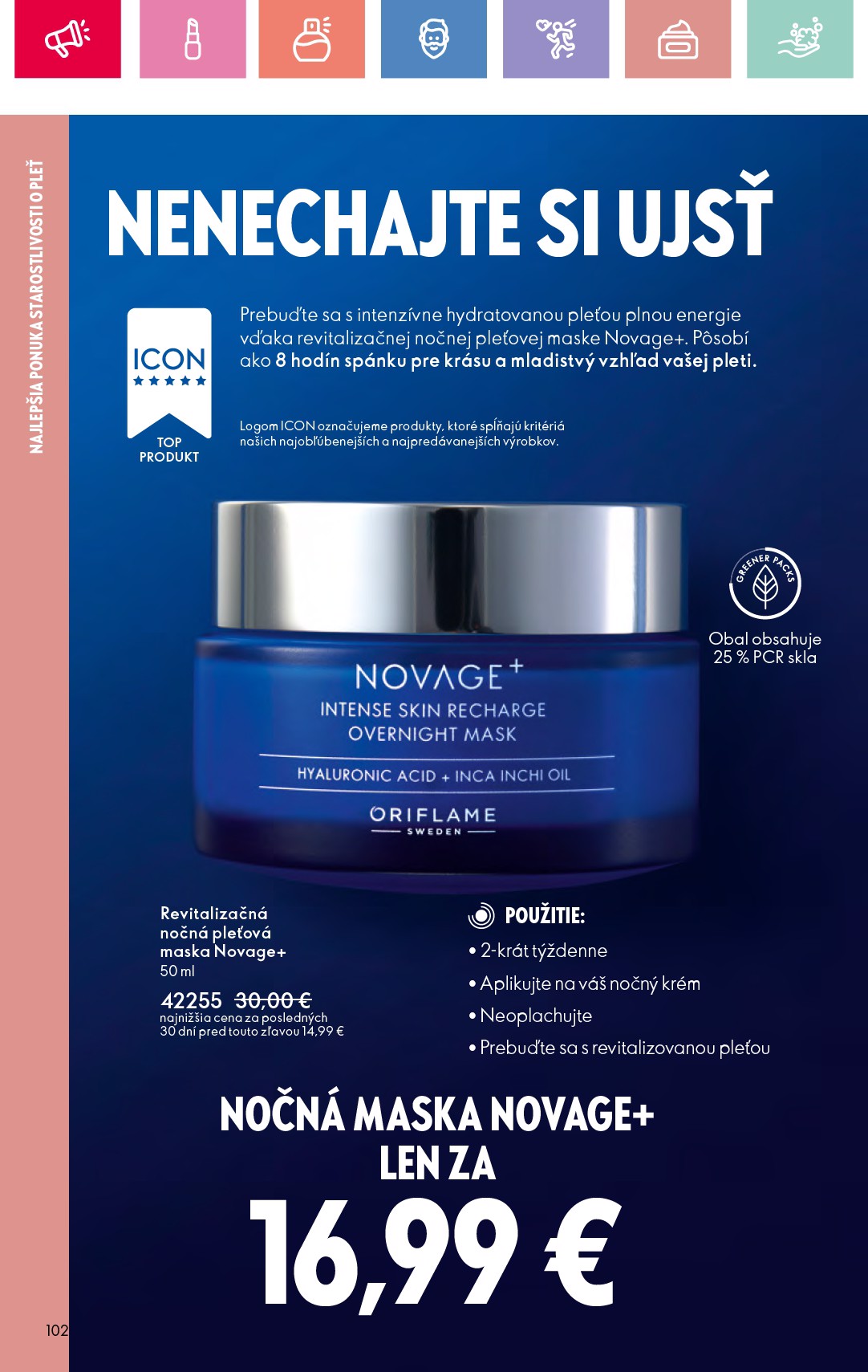 oriflame - Leták ORIFLAME platný od 17.08. do 06.09. - page: 102