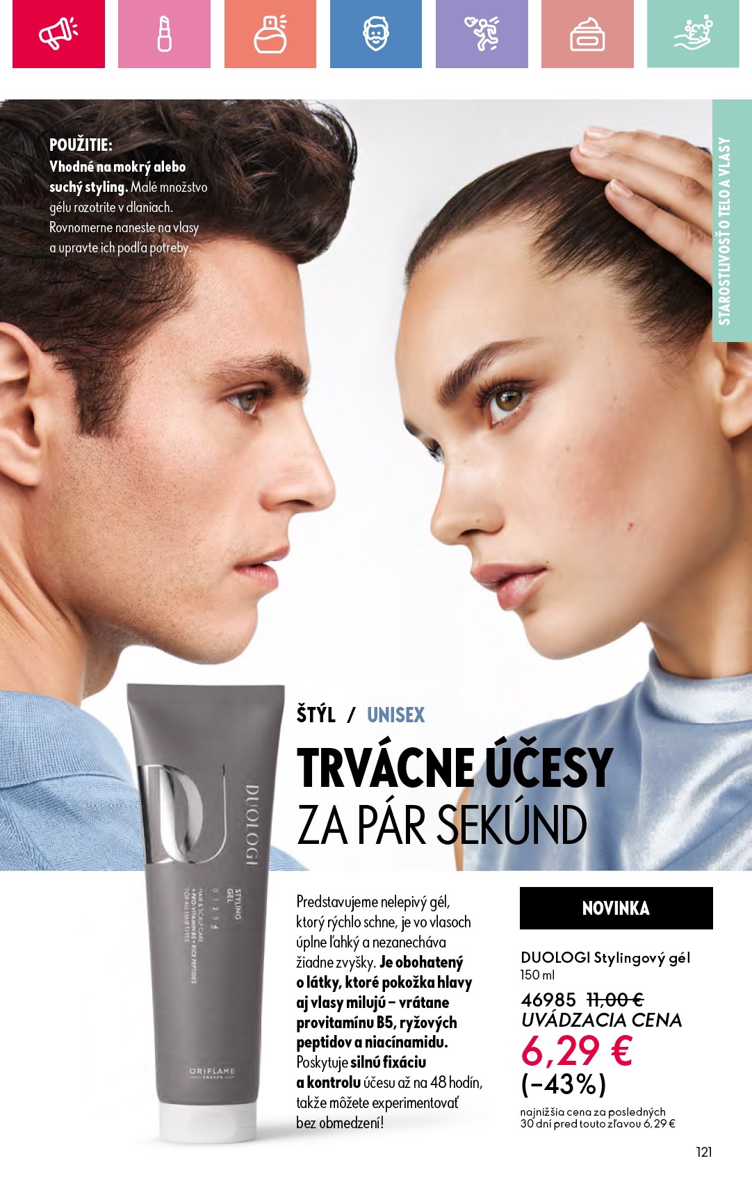 oriflame - Leták ORIFLAME platný od 17.08. do 06.09. - page: 121