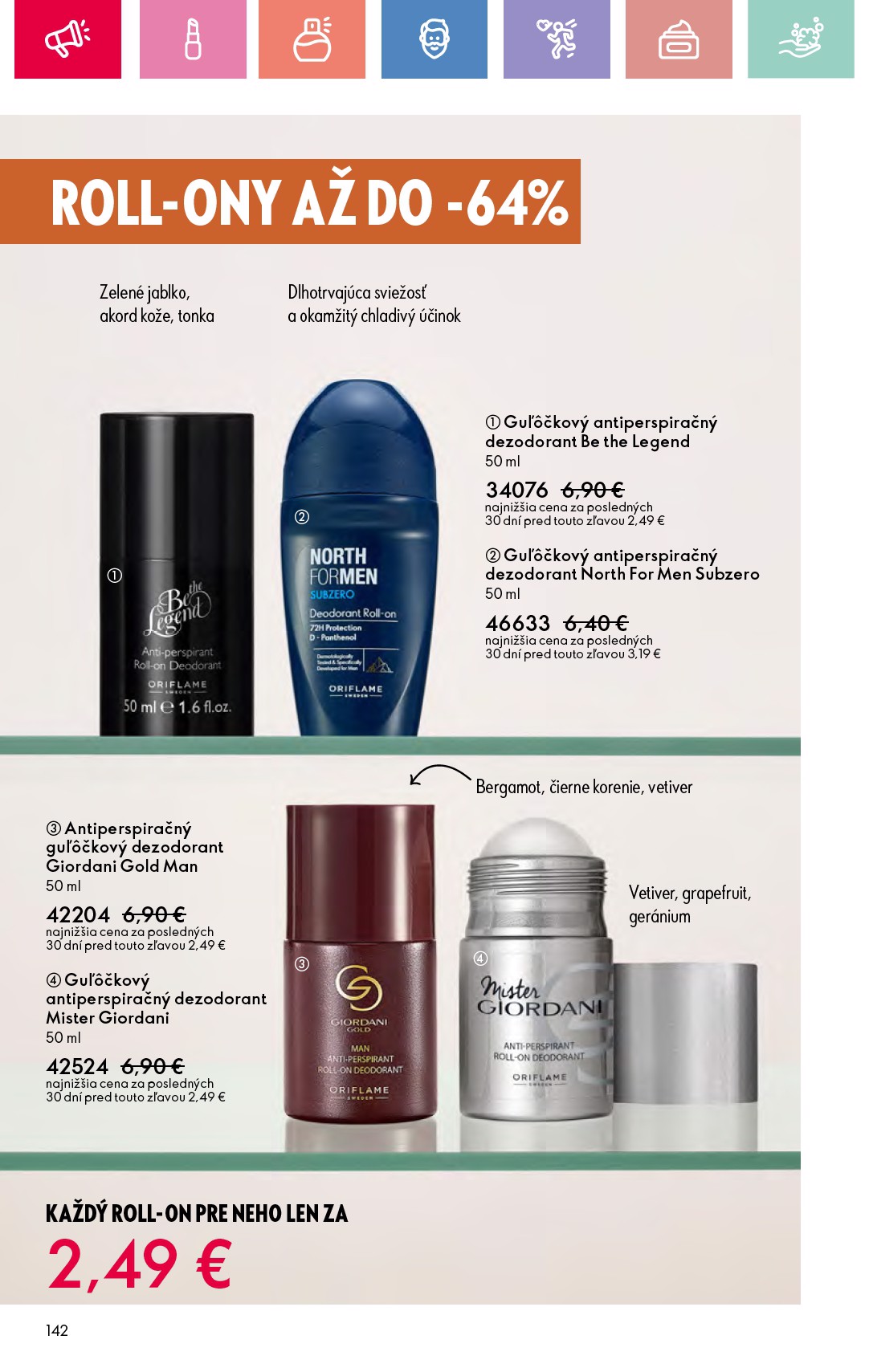 oriflame - Leták ORIFLAME platný od 17.08. do 06.09. - page: 142