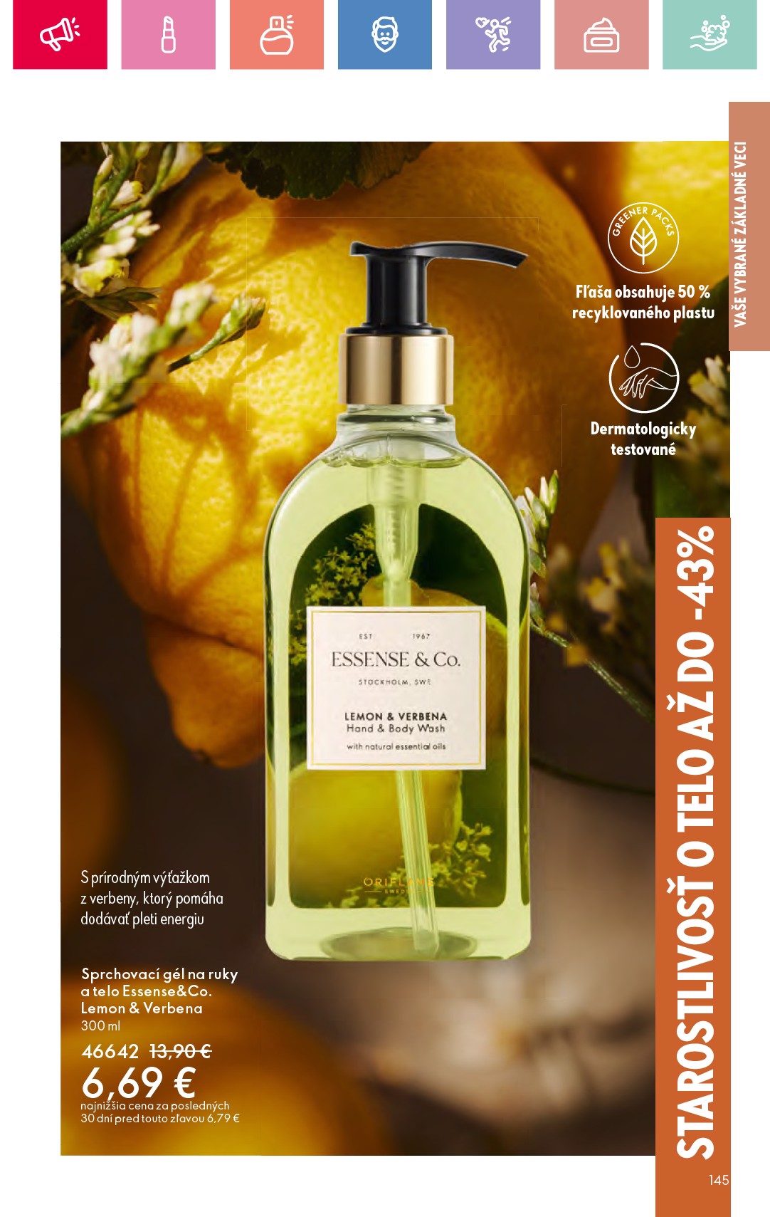 oriflame - Leták ORIFLAME platný od 17.08. do 06.09. - page: 145