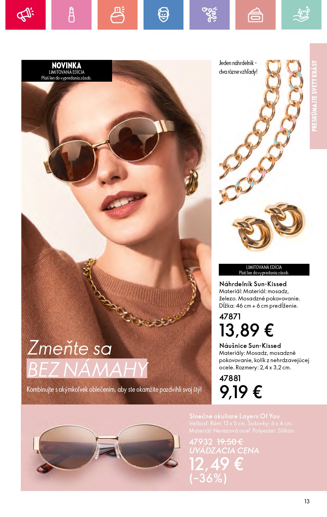 oriflame - Leták ORIFLAME platný od 17.08. do 06.09. - page: 13