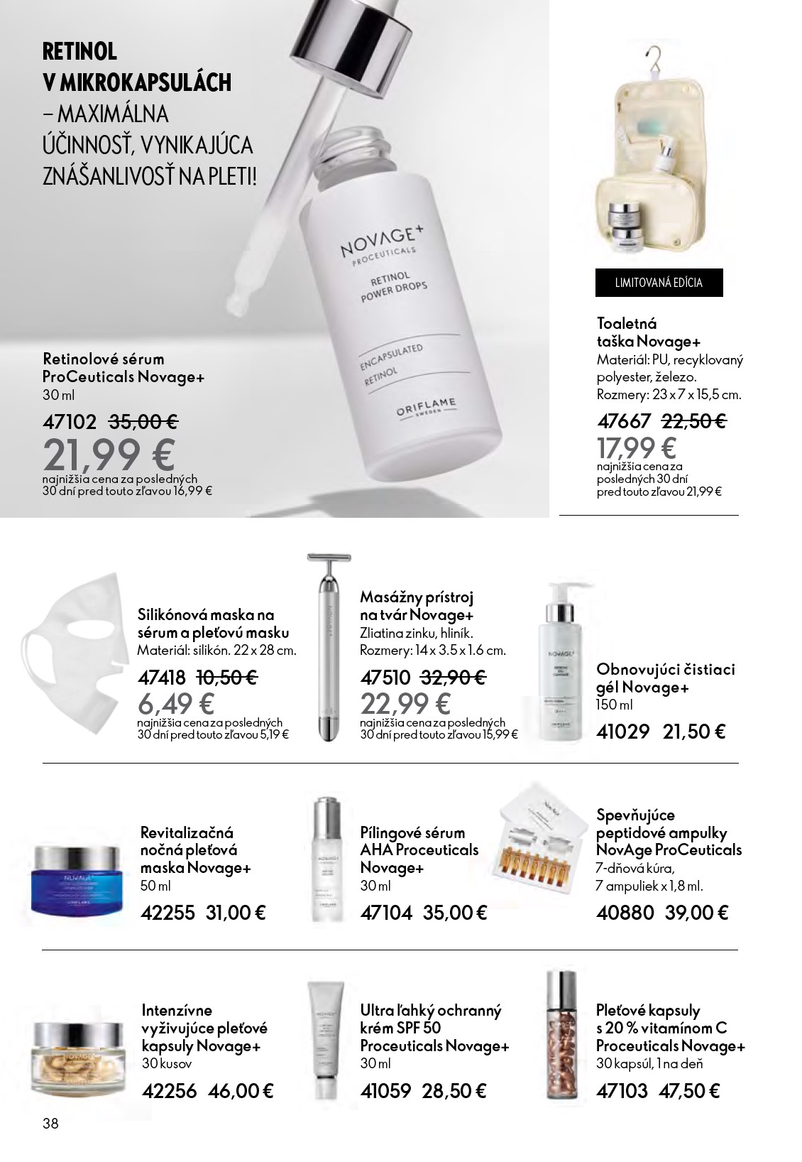 oriflame - Leták ORIFLAME platný od 07.09. do 30.09. - page: 38