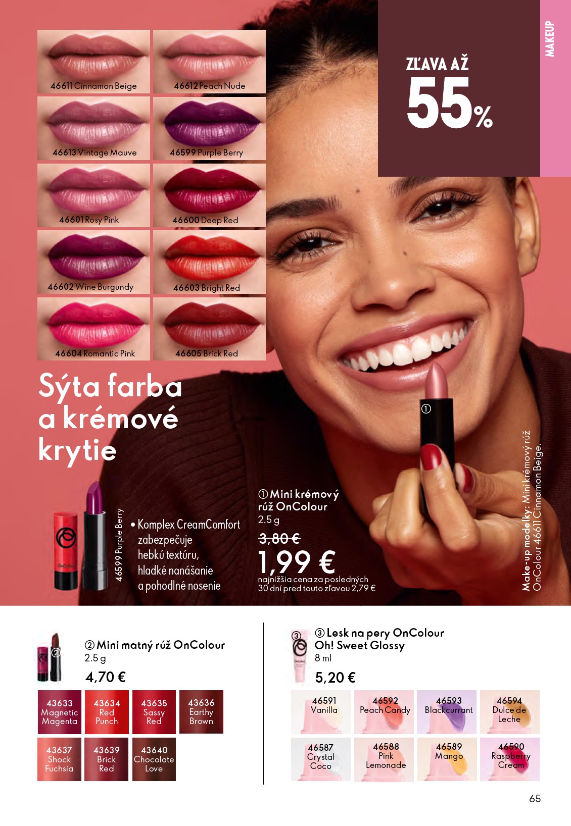oriflame - Leták ORIFLAME platný od 07.09. do 30.09. - page: 65