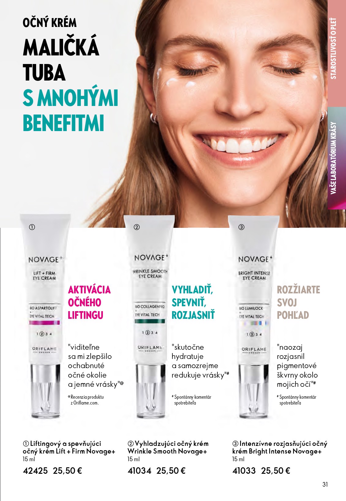 oriflame - Leták ORIFLAME platný od 07.09. do 30.09. - page: 31