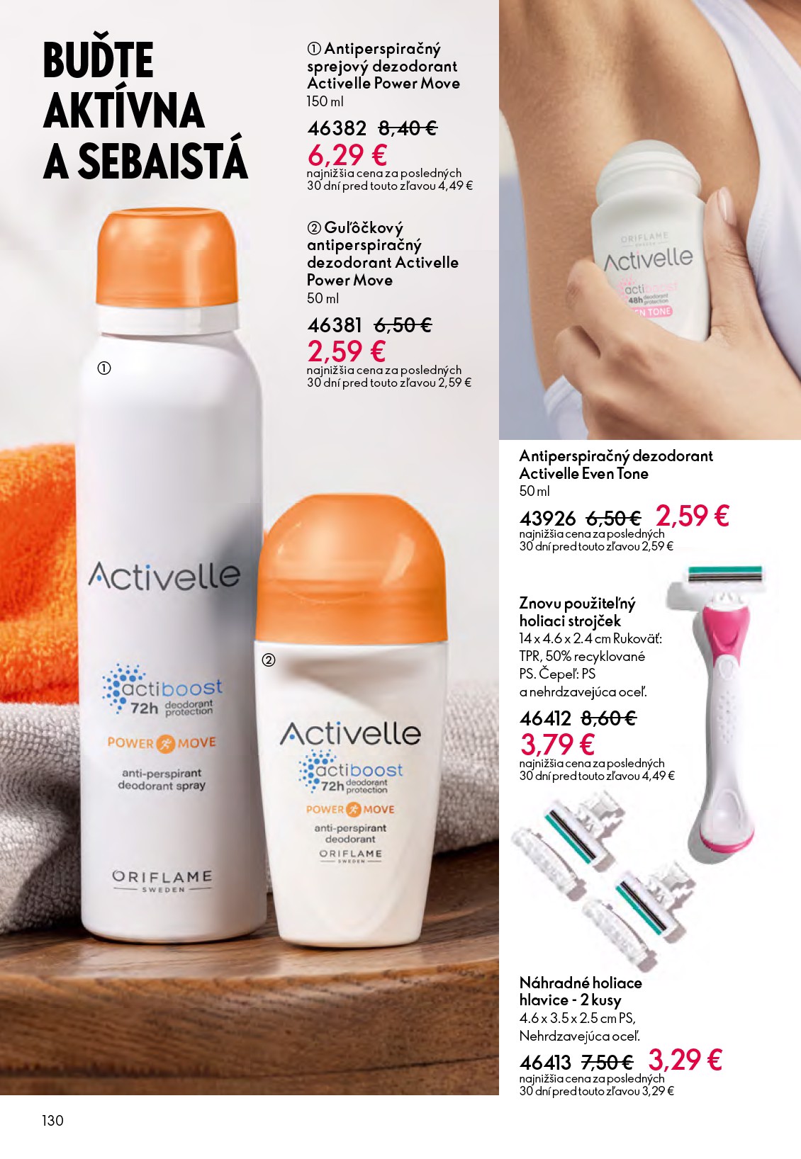 oriflame - Leták ORIFLAME platný od 07.09. do 30.09. - page: 130