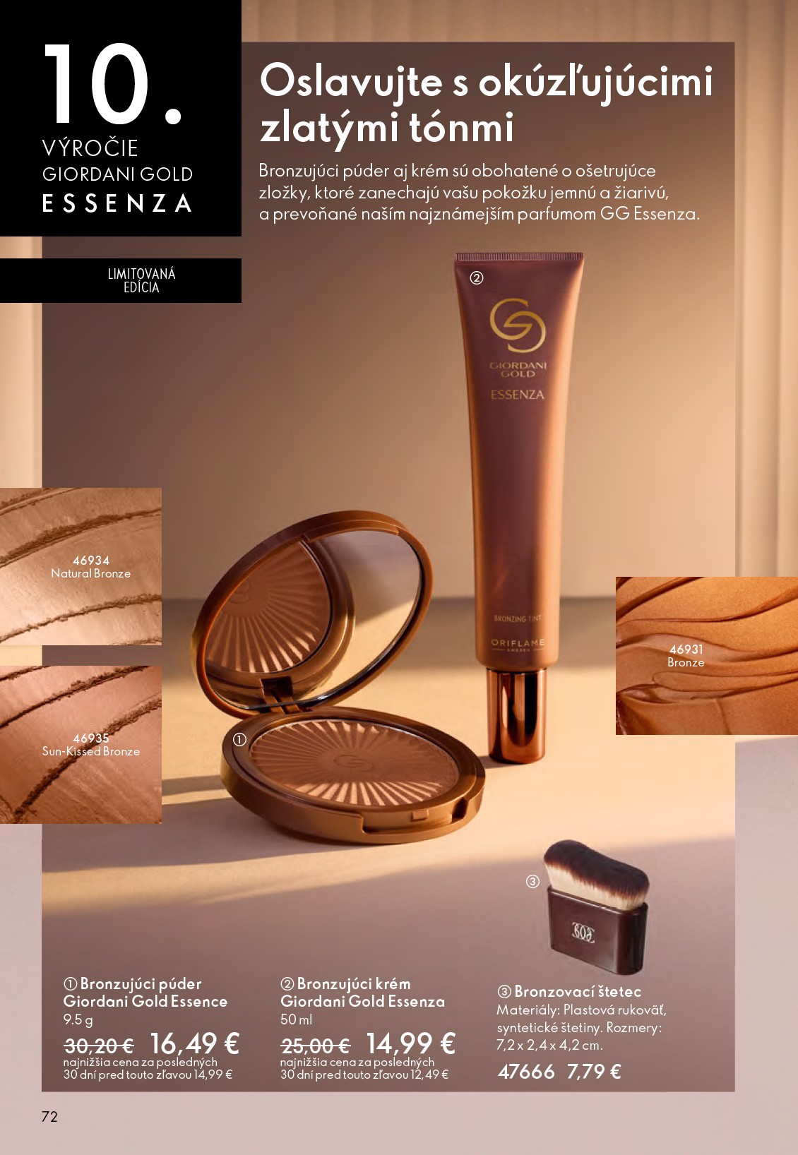 oriflame - Leták ORIFLAME platný od 07.09. do 30.09. - page: 72