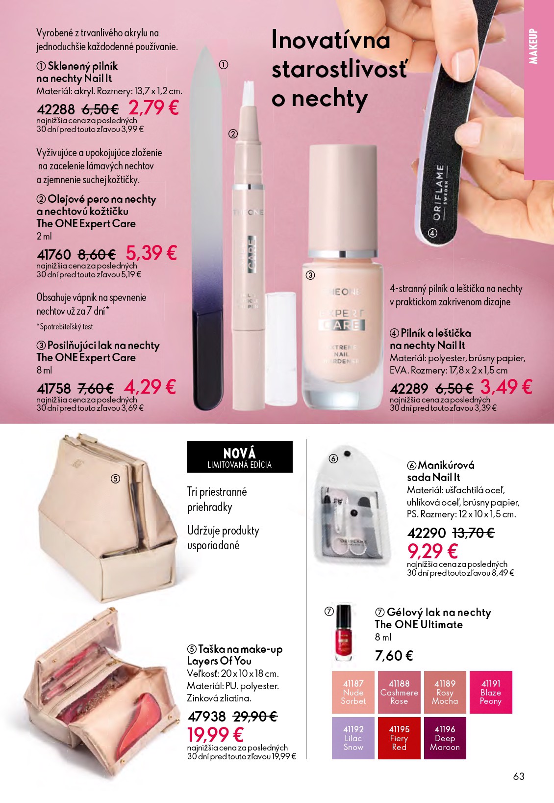 oriflame - Leták ORIFLAME platný od 07.09. do 30.09. - page: 63