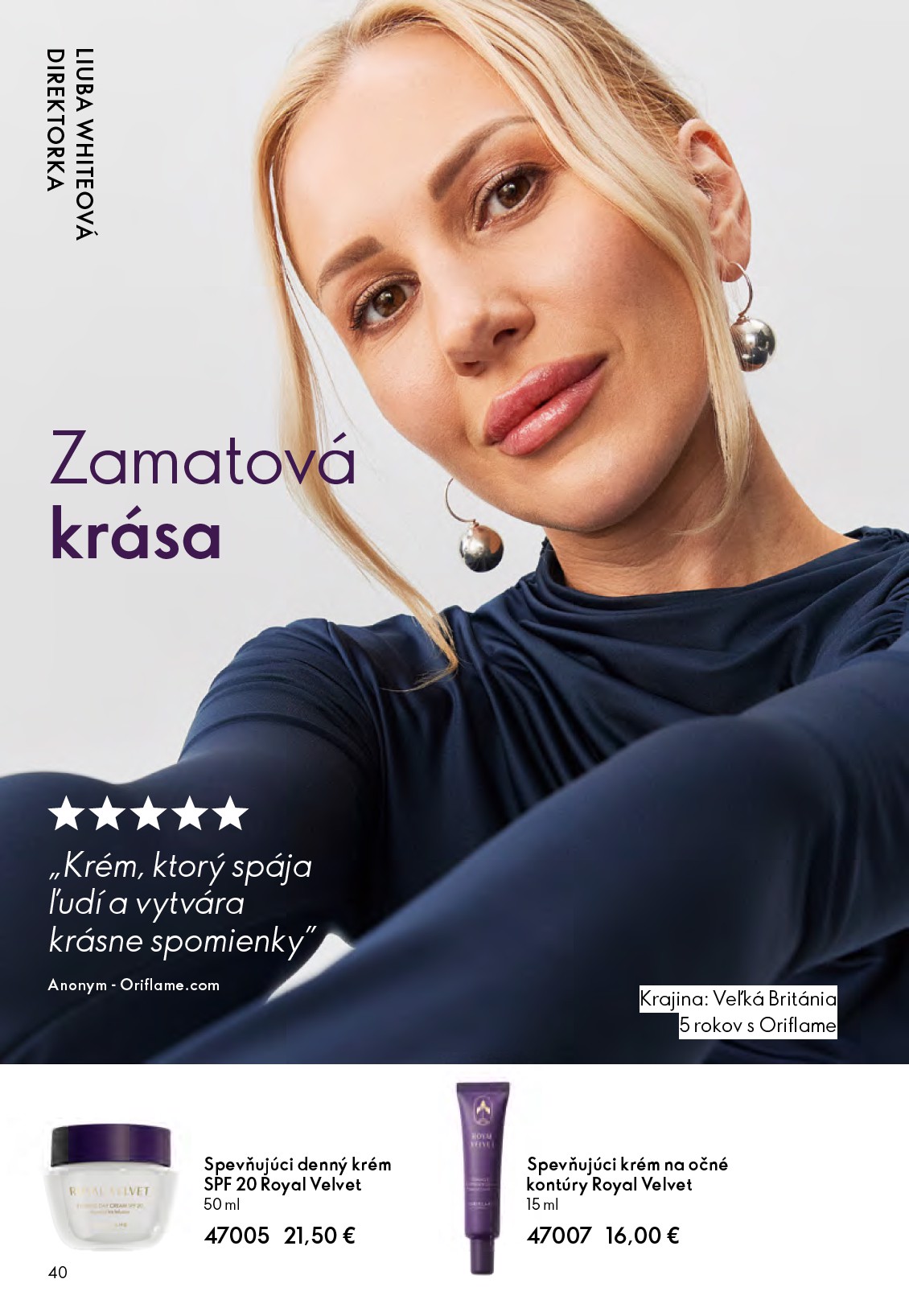 oriflame - Leták ORIFLAME platný od 07.09. do 30.09. - page: 40