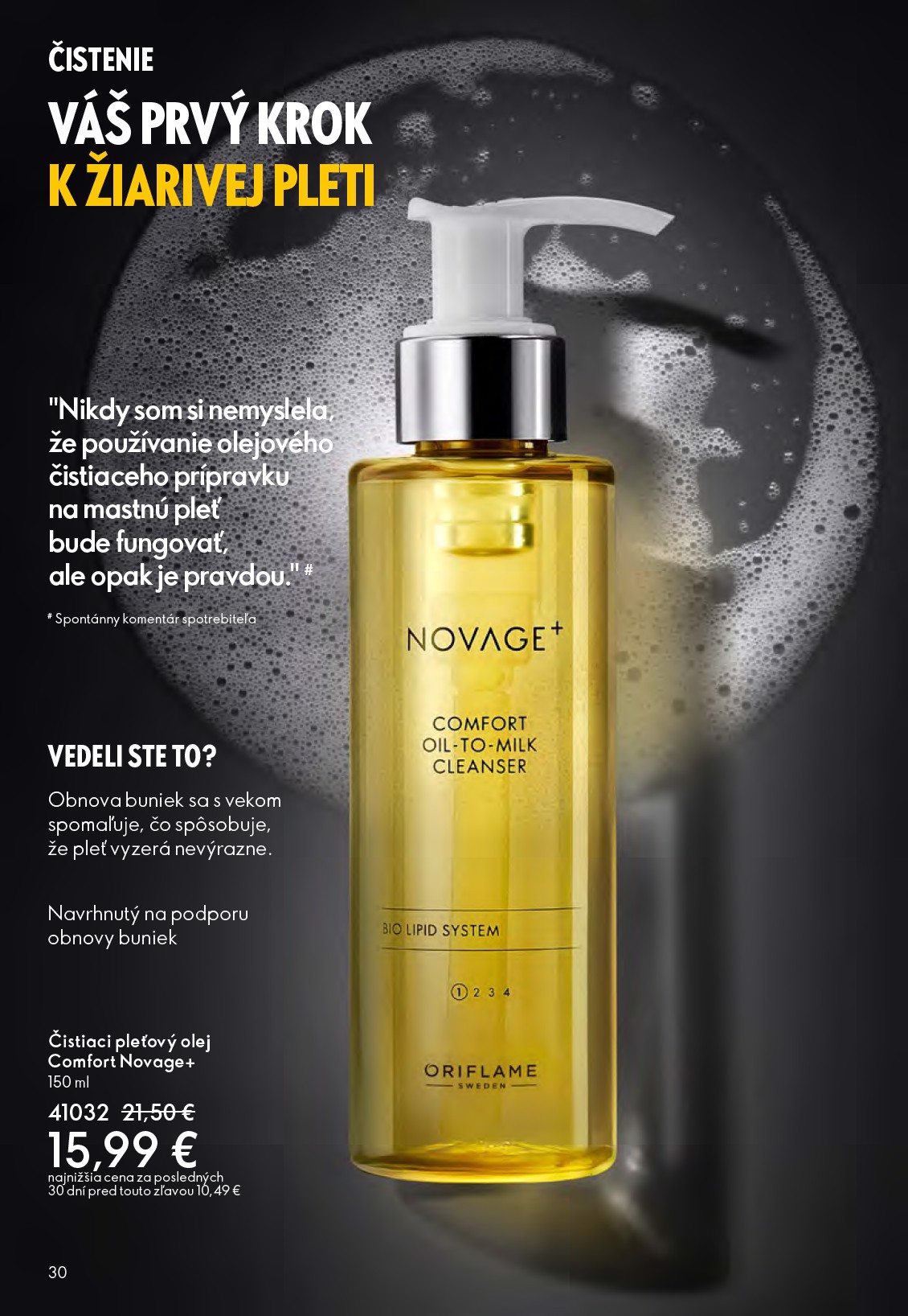 oriflame - Leták ORIFLAME platný od 07.09. do 30.09. - page: 30