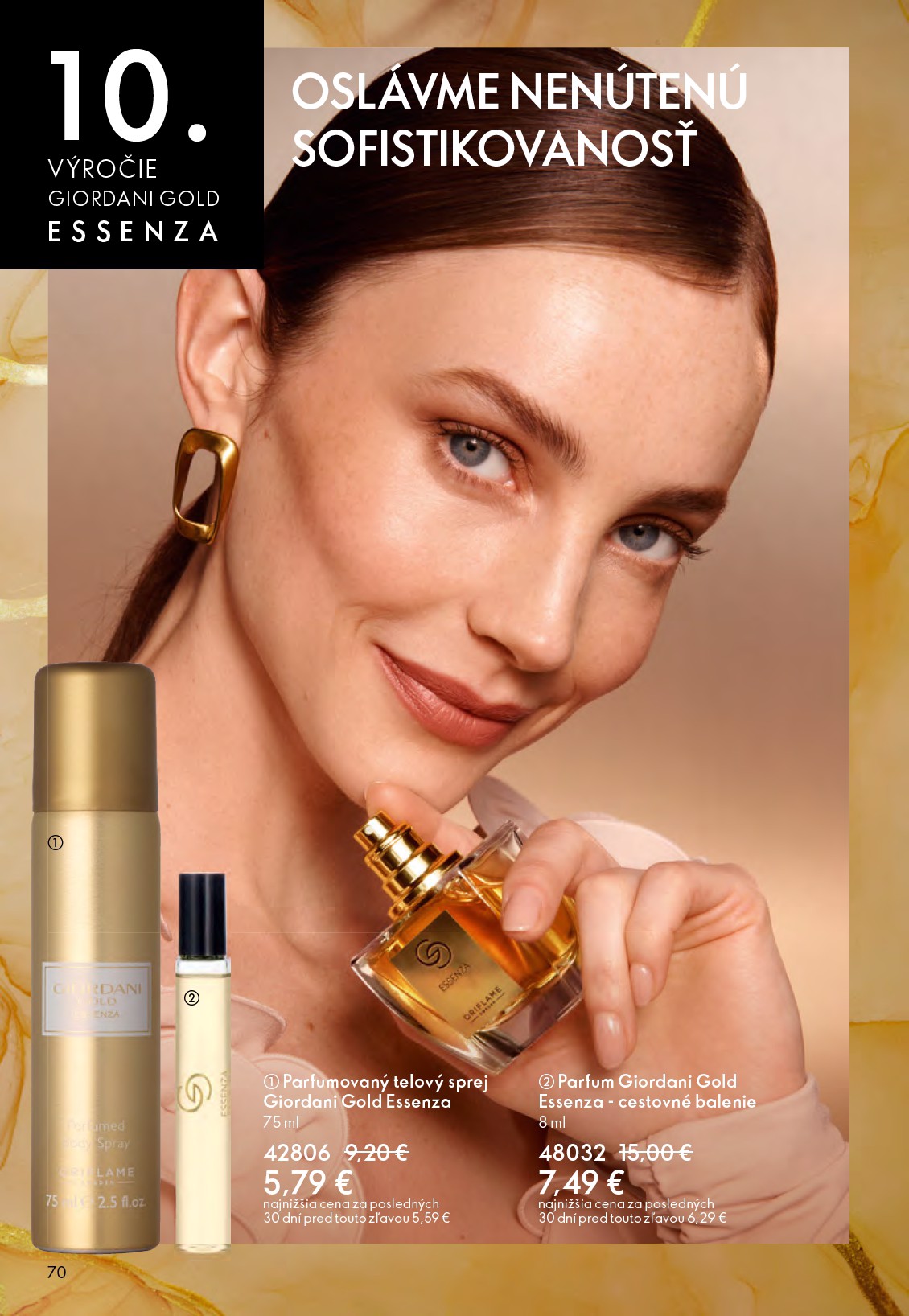 oriflame - Leták ORIFLAME platný od 07.09. do 30.09. - page: 70