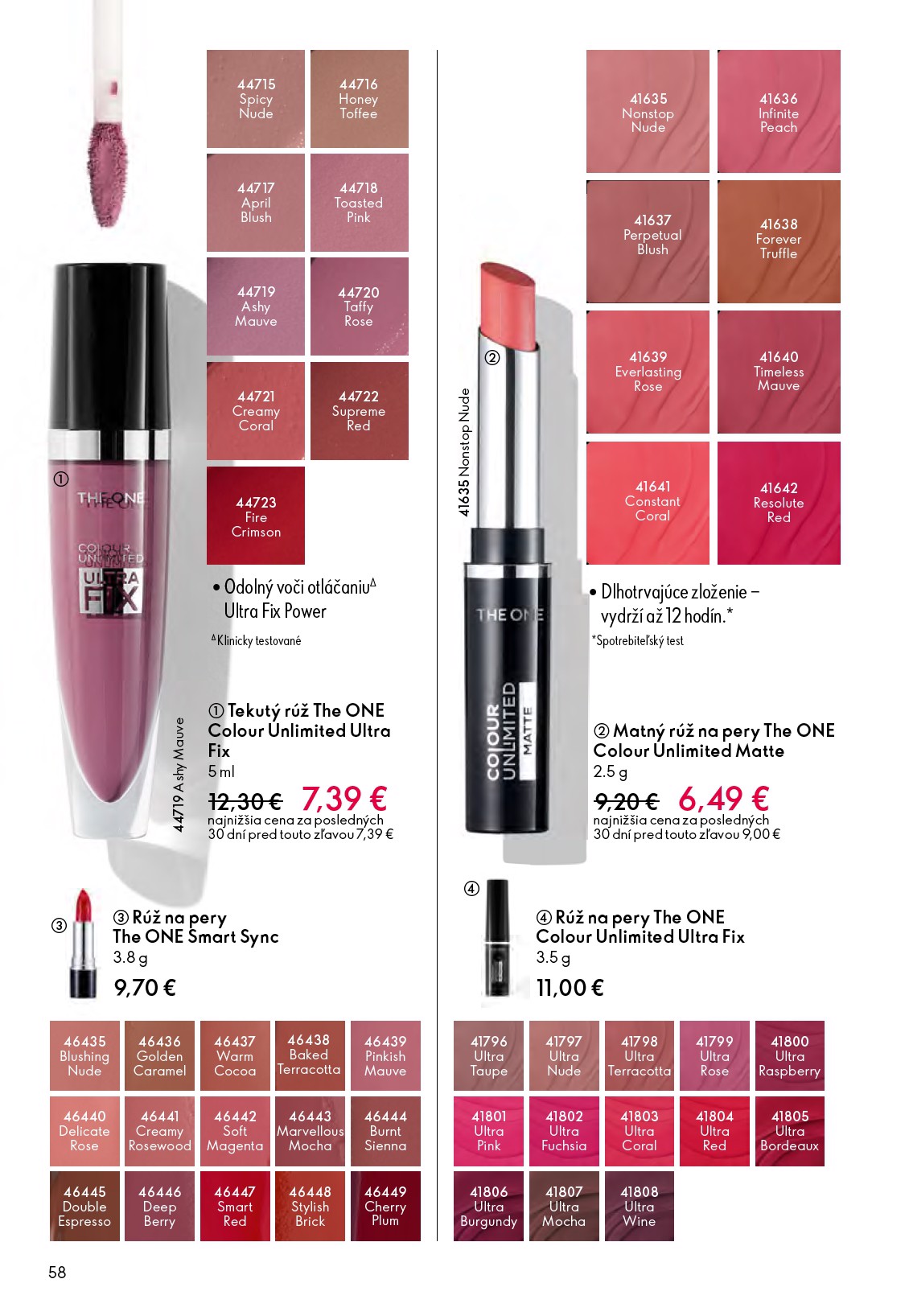 oriflame - Leták ORIFLAME platný od 07.09. do 30.09. - page: 58
