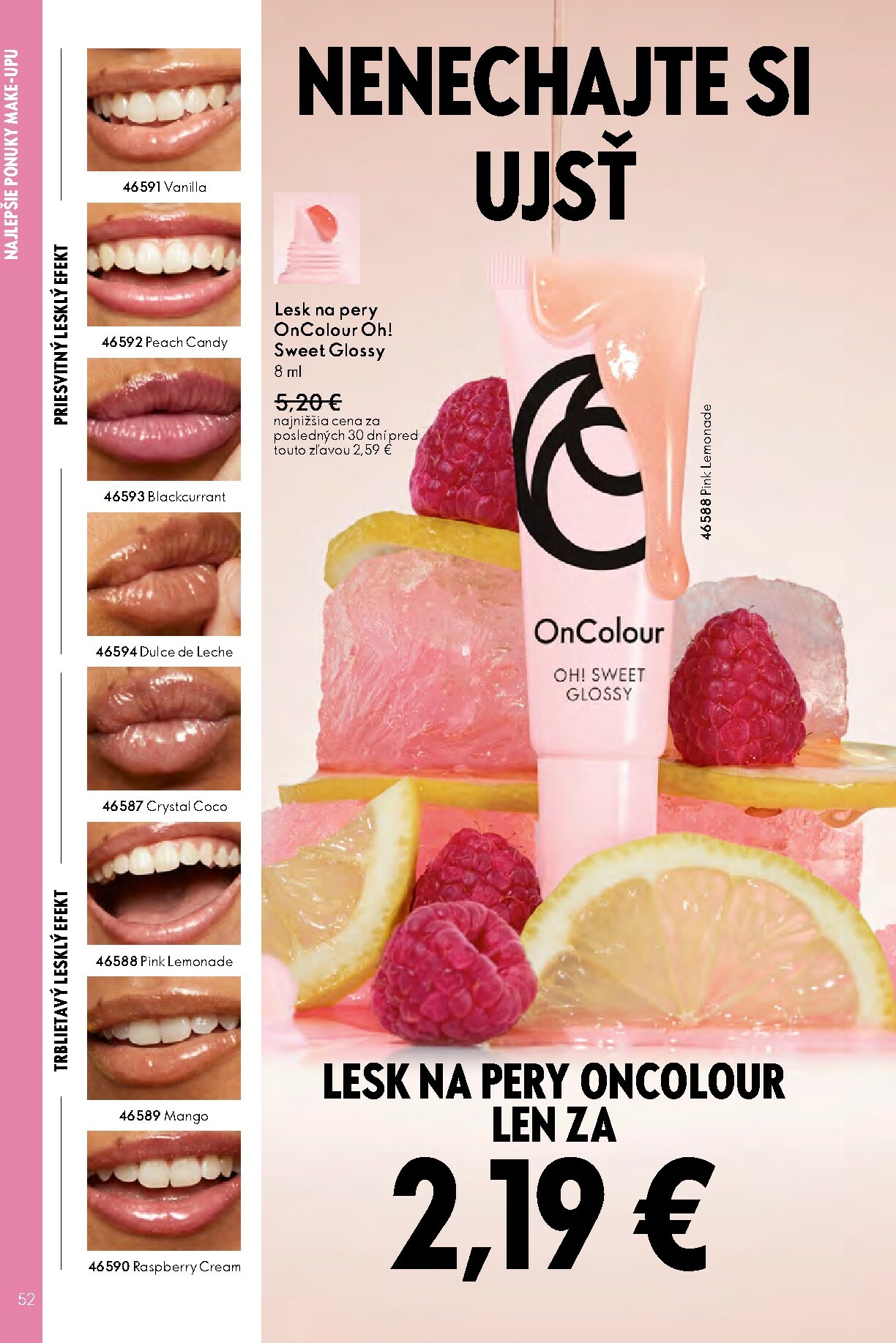 oriflame - Leták ORIFLAME platný od 01.10. do 21.10. - page: 52