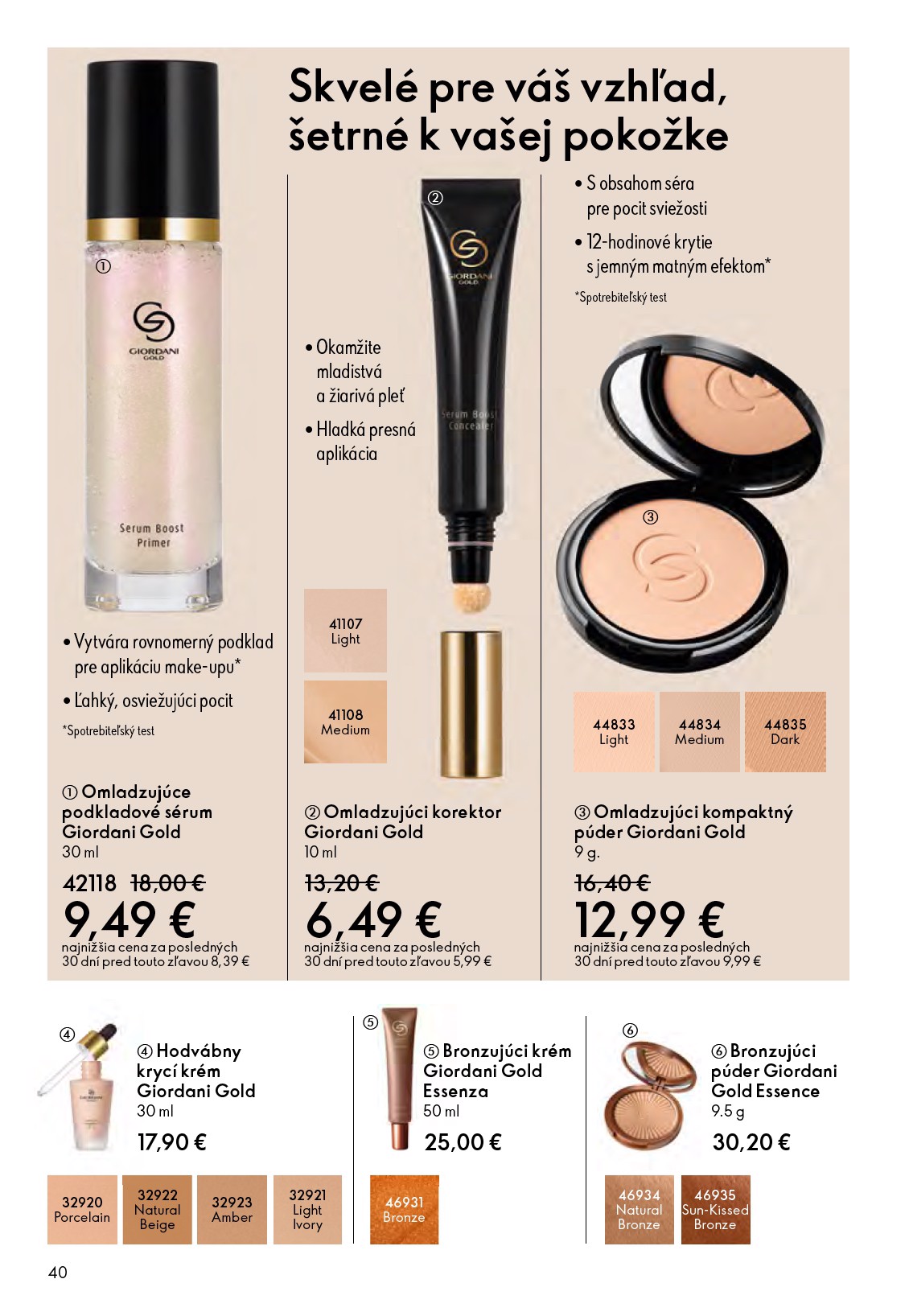oriflame - Leták ORIFLAME platný od 22.10. do 11.11. - page: 40