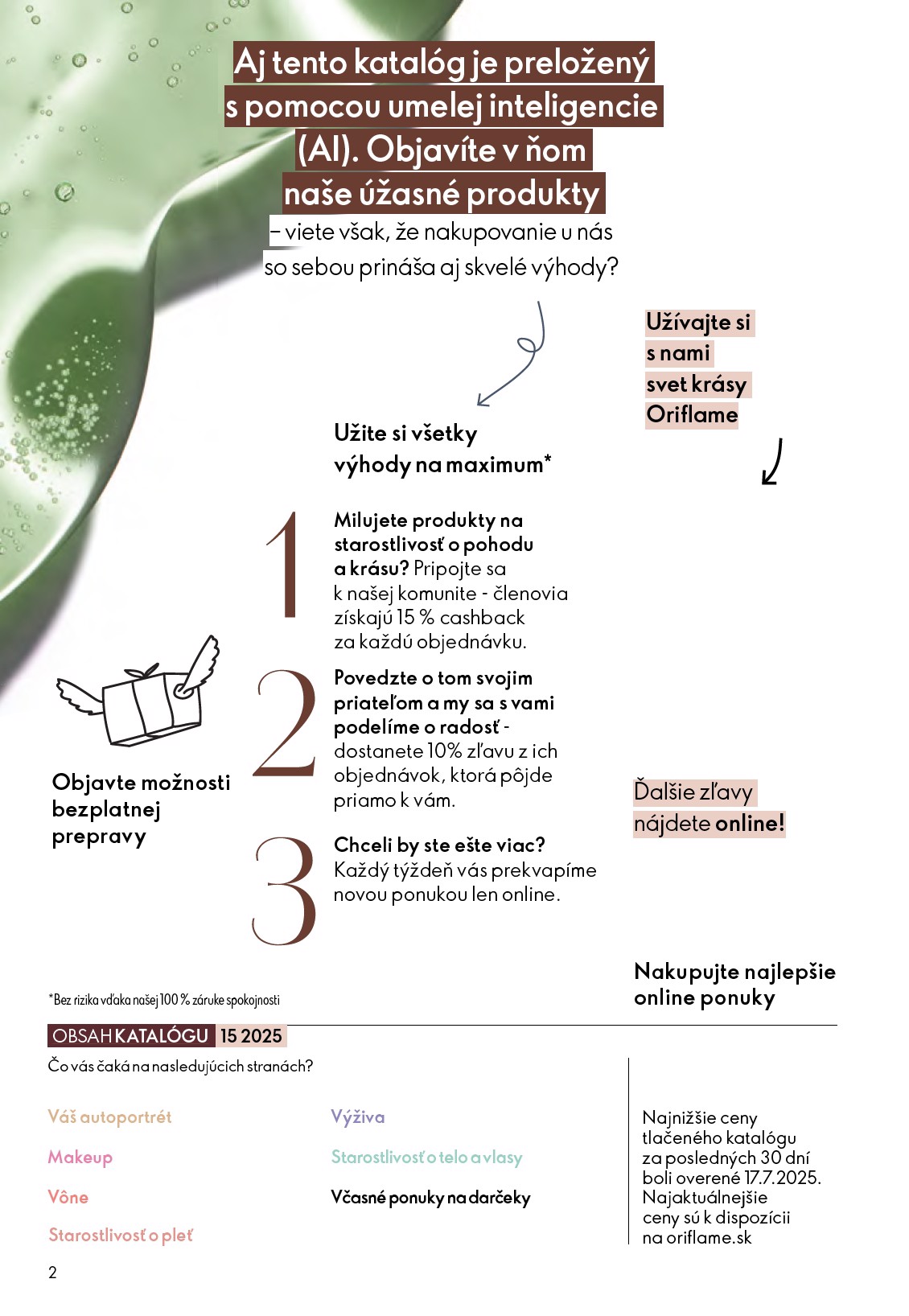 oriflame - Leták ORIFLAME platný od 22.10. do 11.11. - page: 2