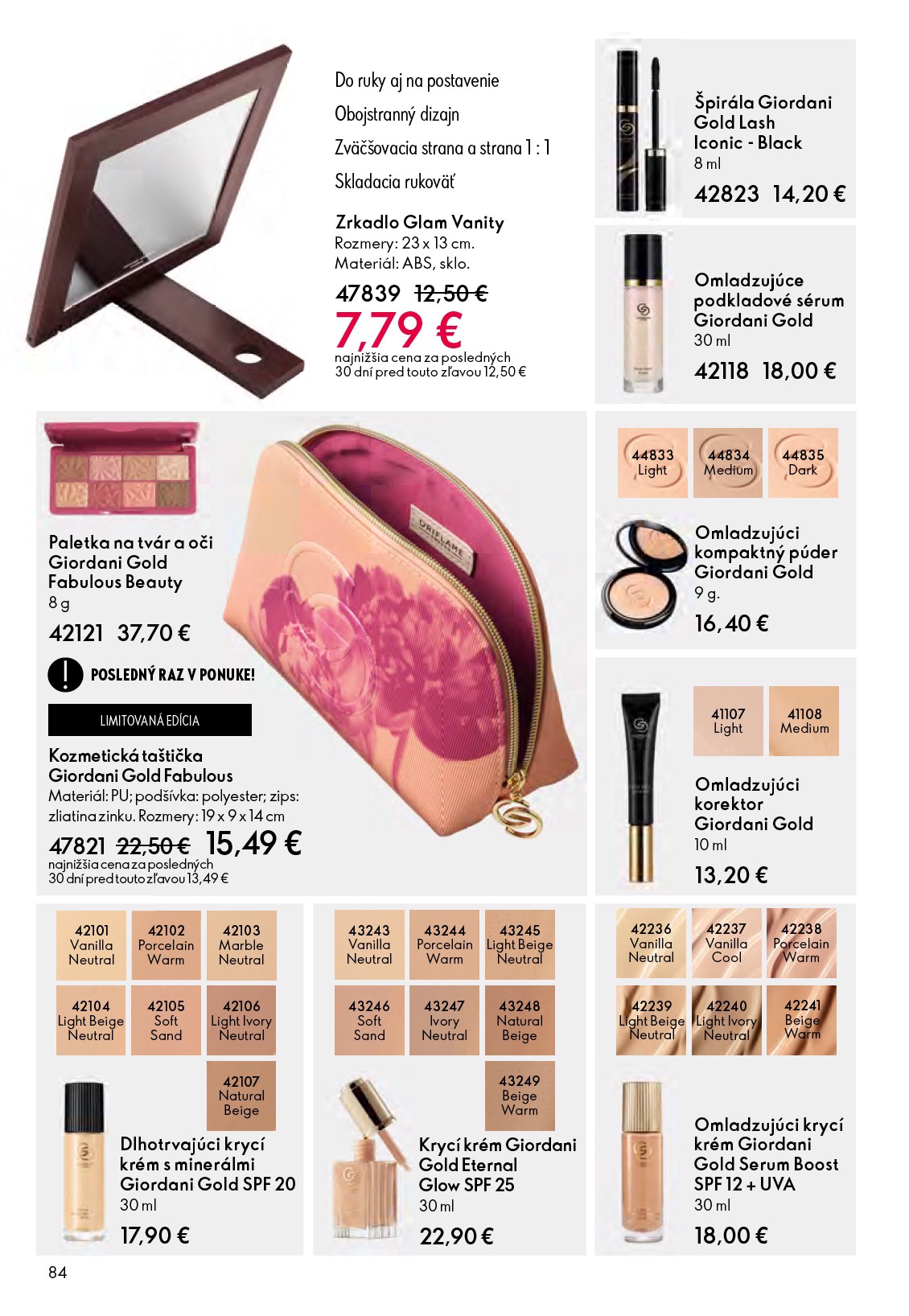 oriflame - Leták ORIFLAME platný od 12.11. do 02.12. - page: 84
