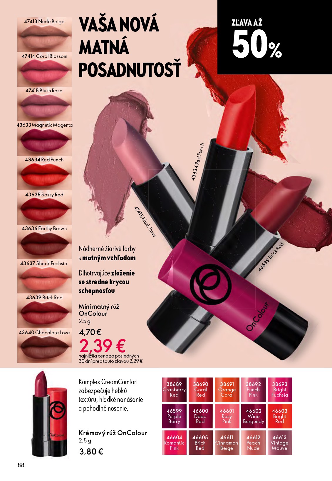 oriflame - Leták ORIFLAME platný od 12.11. do 02.12. - page: 88
