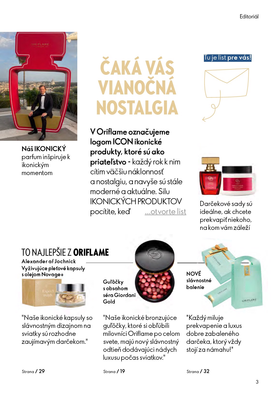 oriflame - Leták ORIFLAME platný od 12.11. do 02.12. - page: 3