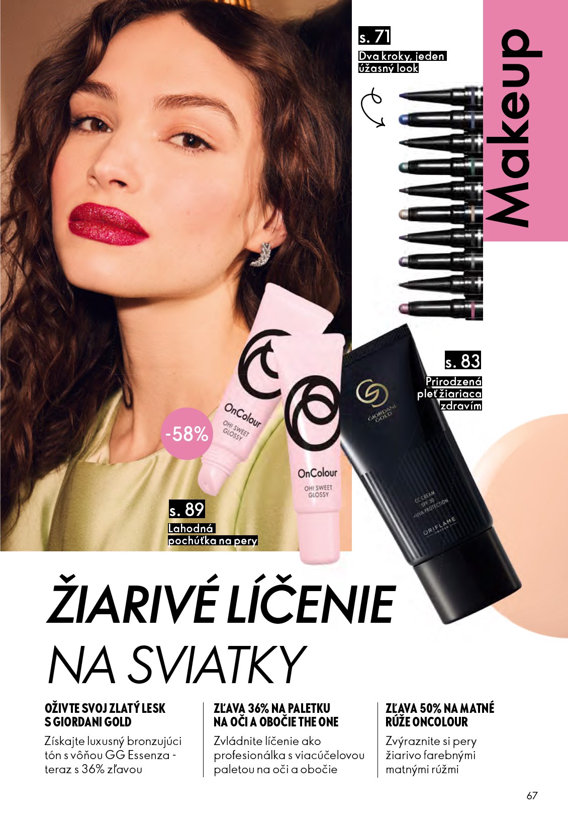 oriflame - Leták ORIFLAME platný od 12.11. do 02.12. - page: 67